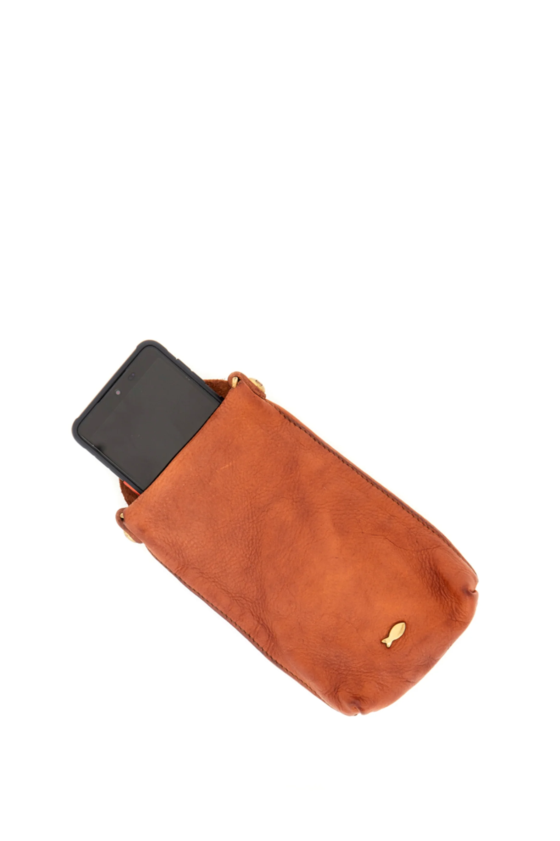 Campomaggi Margot Phone Case - Cognac - Image 4