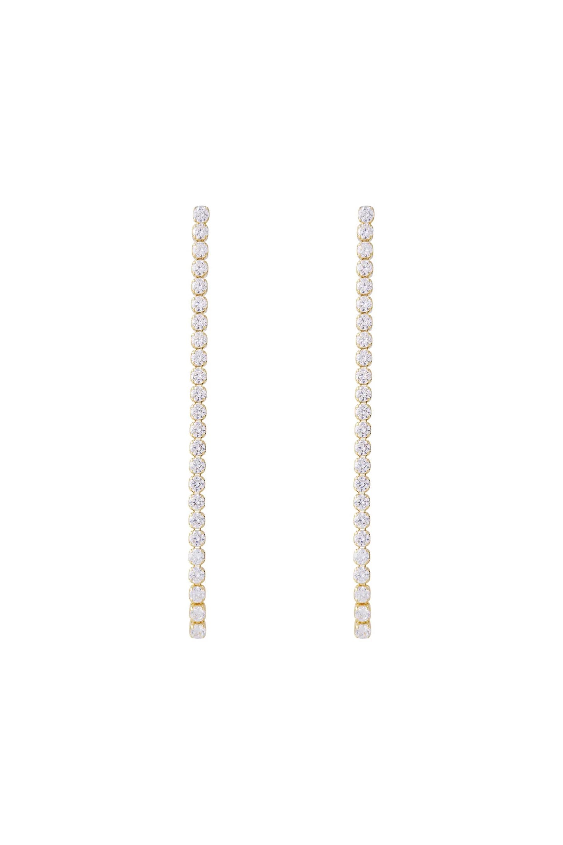 Fairley Dia Earring - Silver