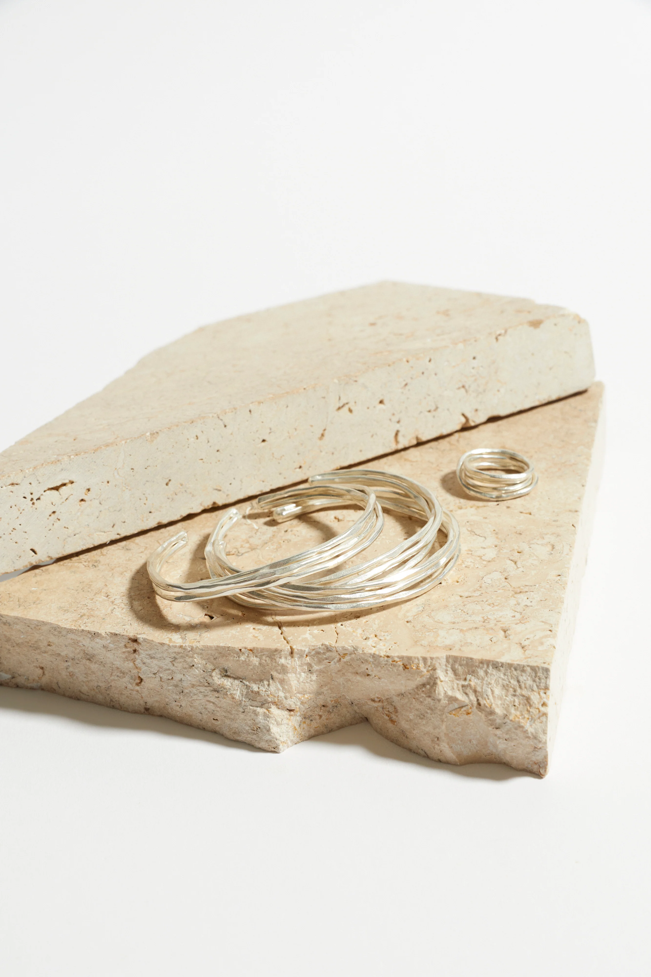 Alouette Design
 Twig Bangle - Silver - Image 4