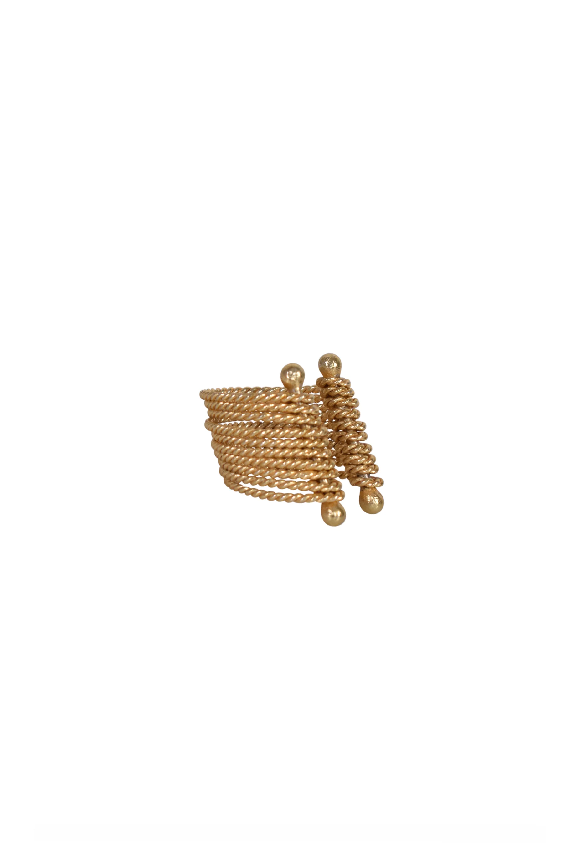 Alouette Design
Rope Ring - Gold - Image 3