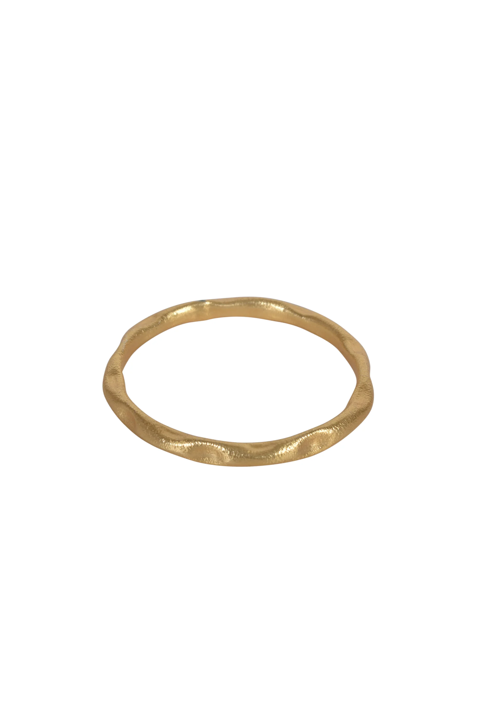 Alouette Design
 Hamerred Bangle - Gold - Image 3