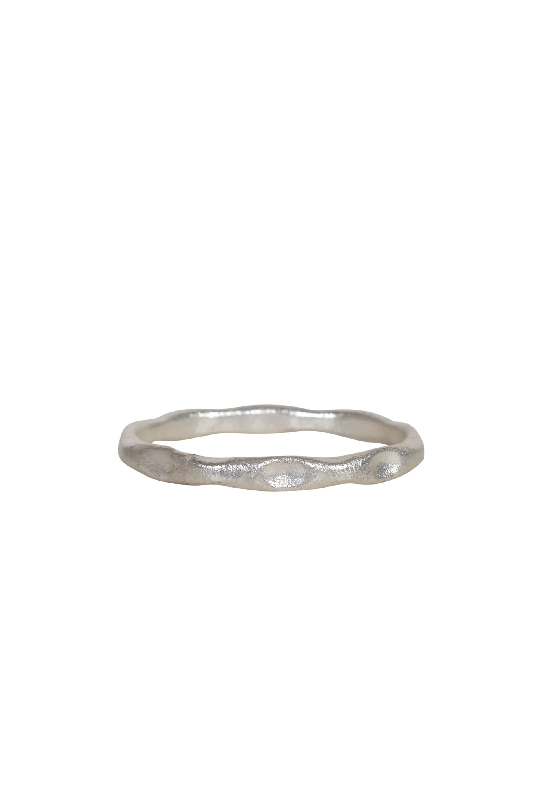 Alouette Design
Hamerred Bangle - Silver