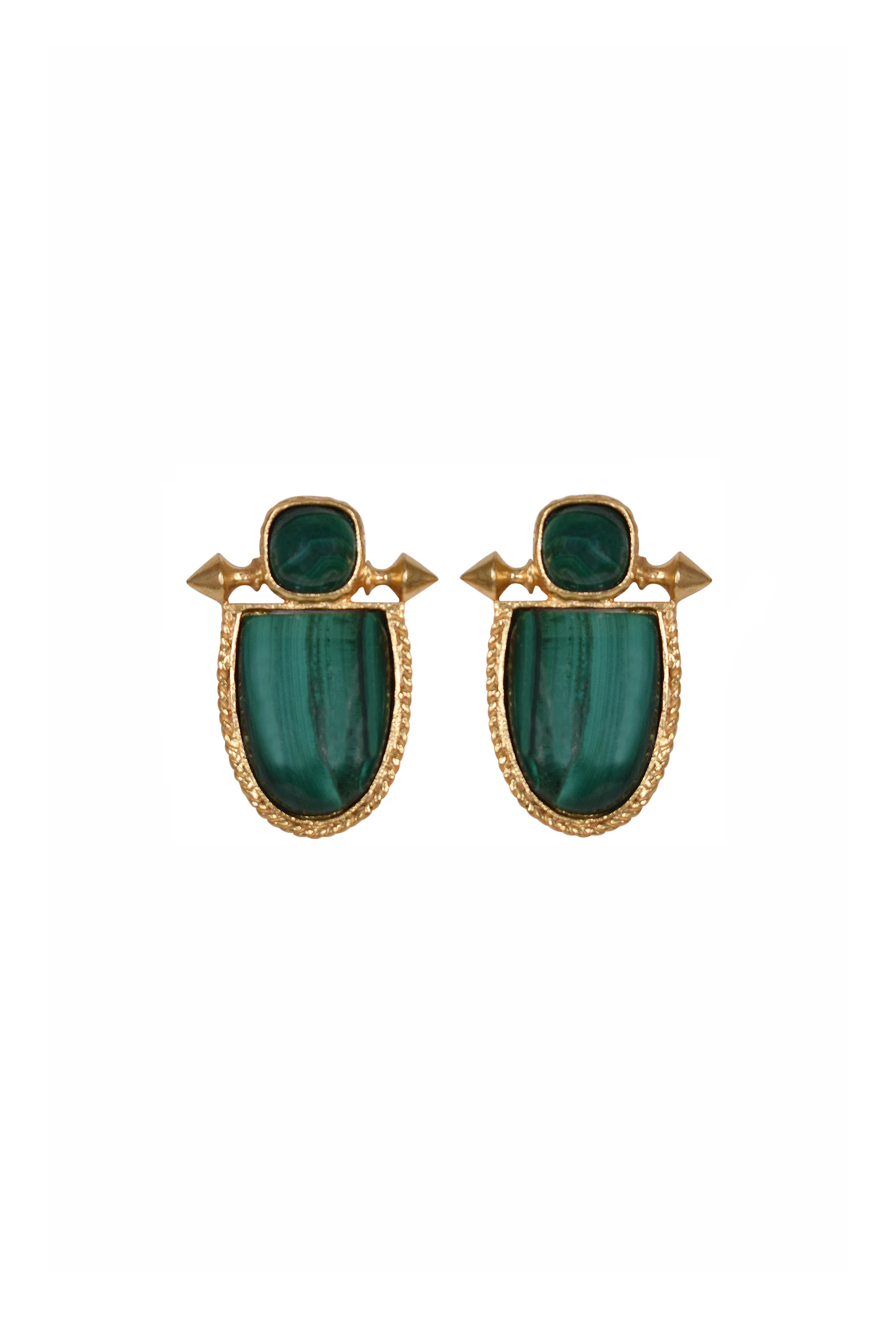 Alouette Design
Scarab Earring - Gold