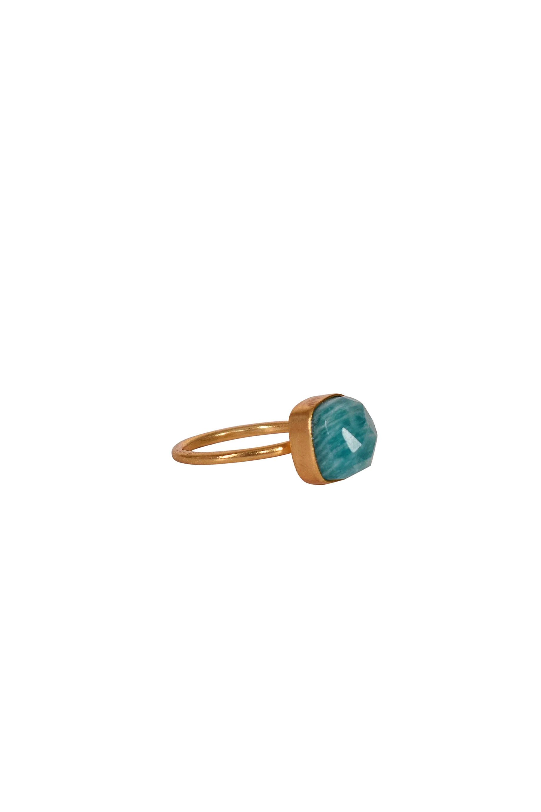 Alouette Design
 Quincy Ring - Amazonite