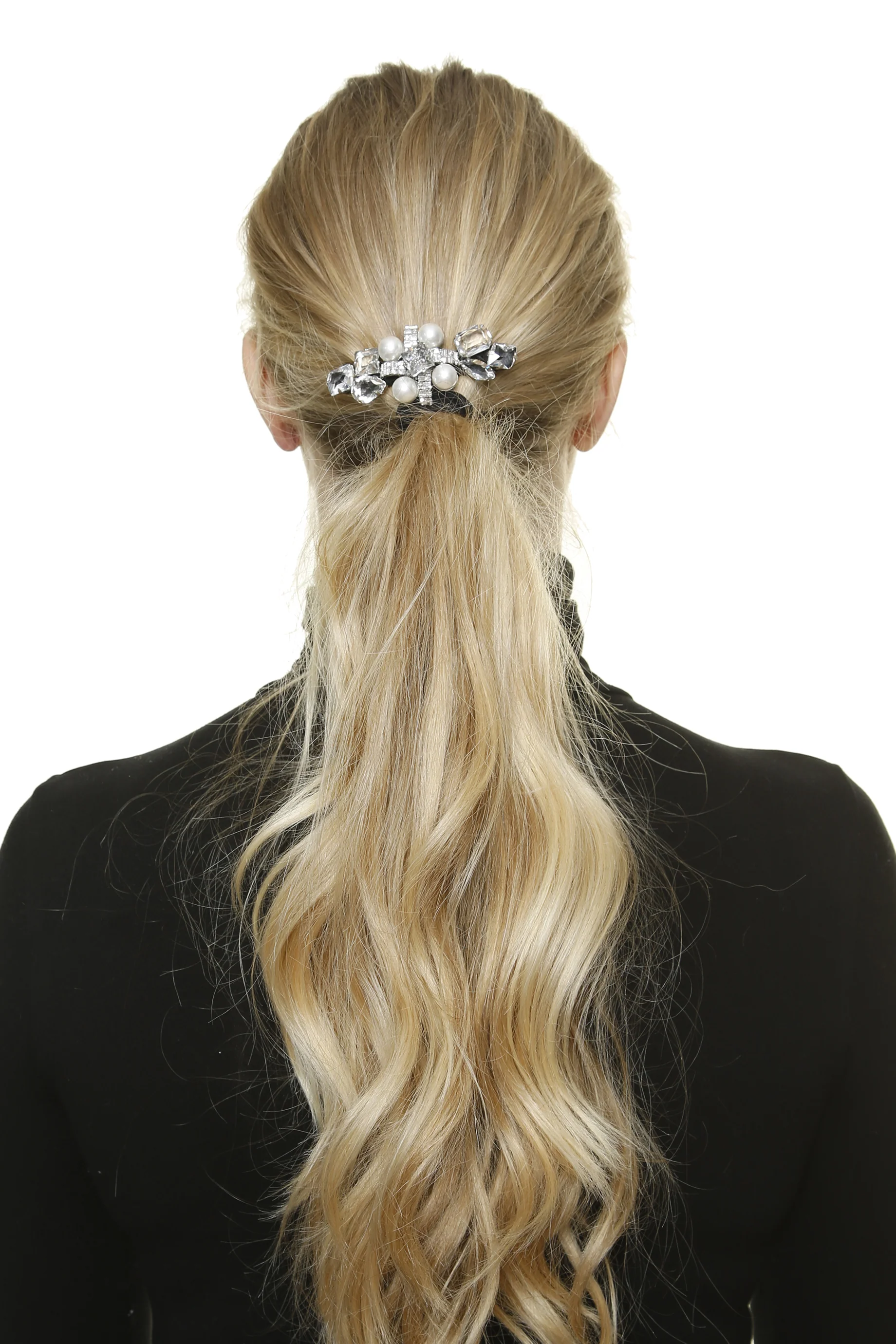 Rada Crystal Clip - Silver - Image 2