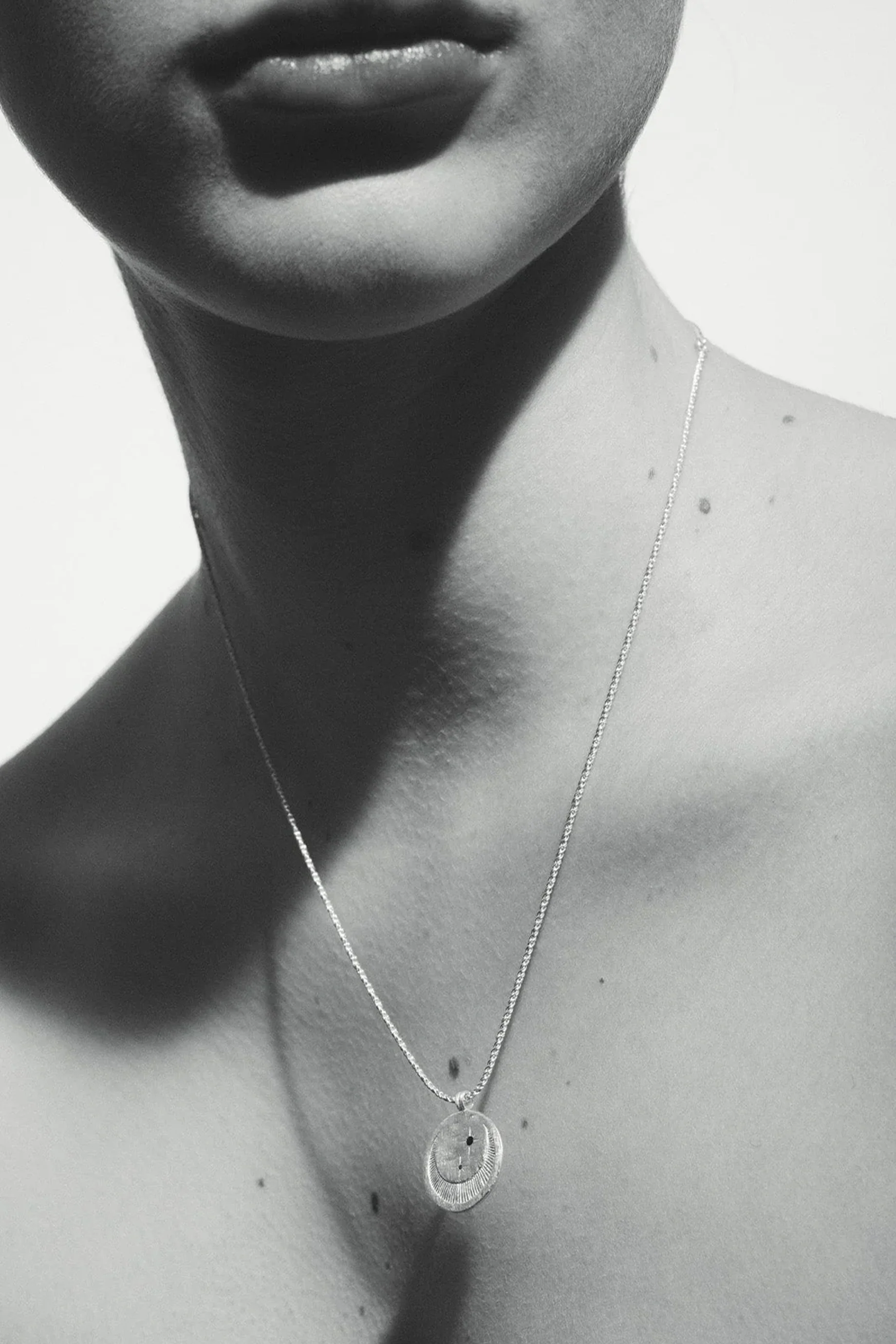Temple Of The Sun Celeste Necklace - Silver - Image 2
