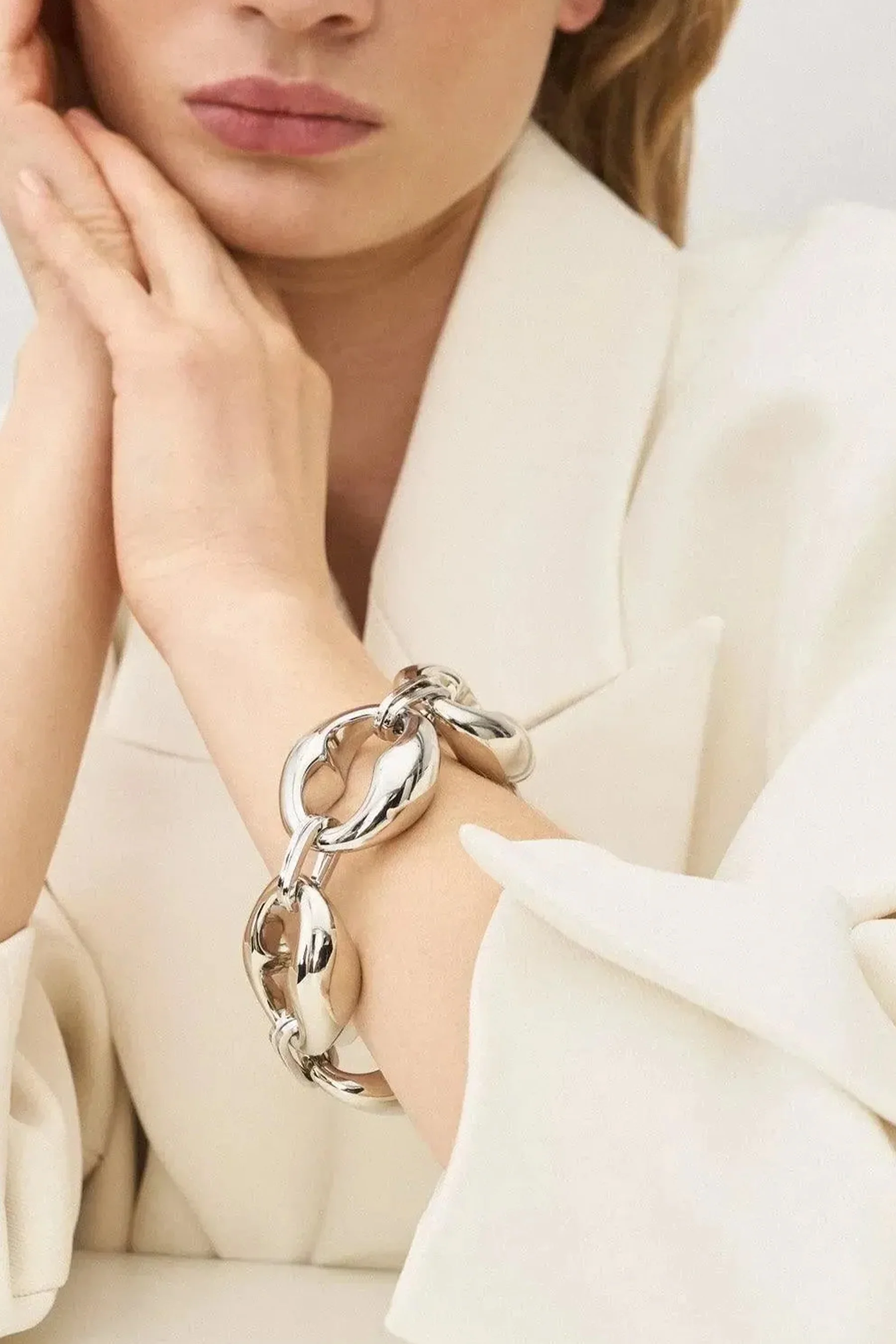 Vanessa Baroni Turtle Bracelet - Silver - Image 2