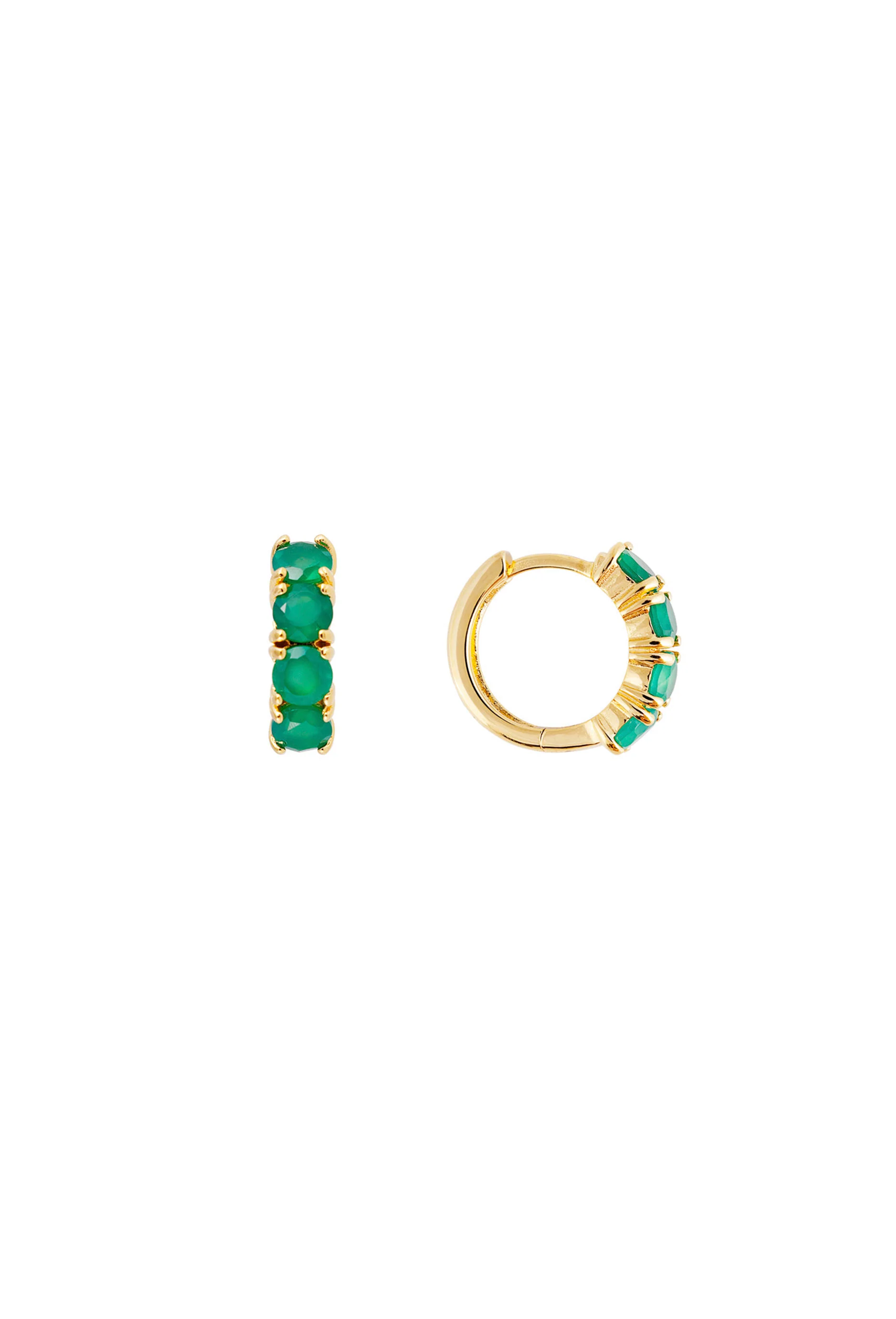 Fairley Agate Hoops