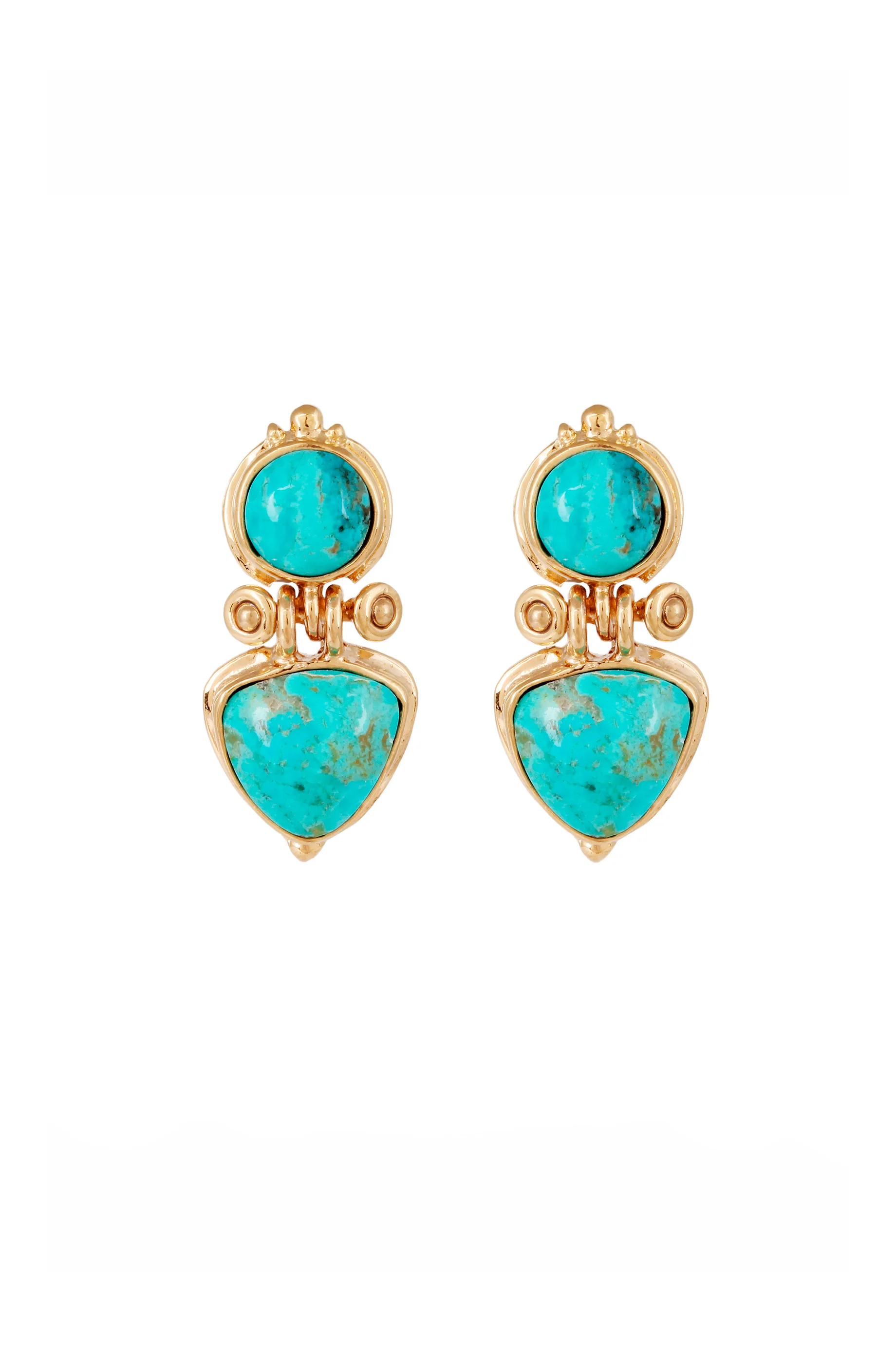 Gas Bijoux Colorad Earring - Turquoise