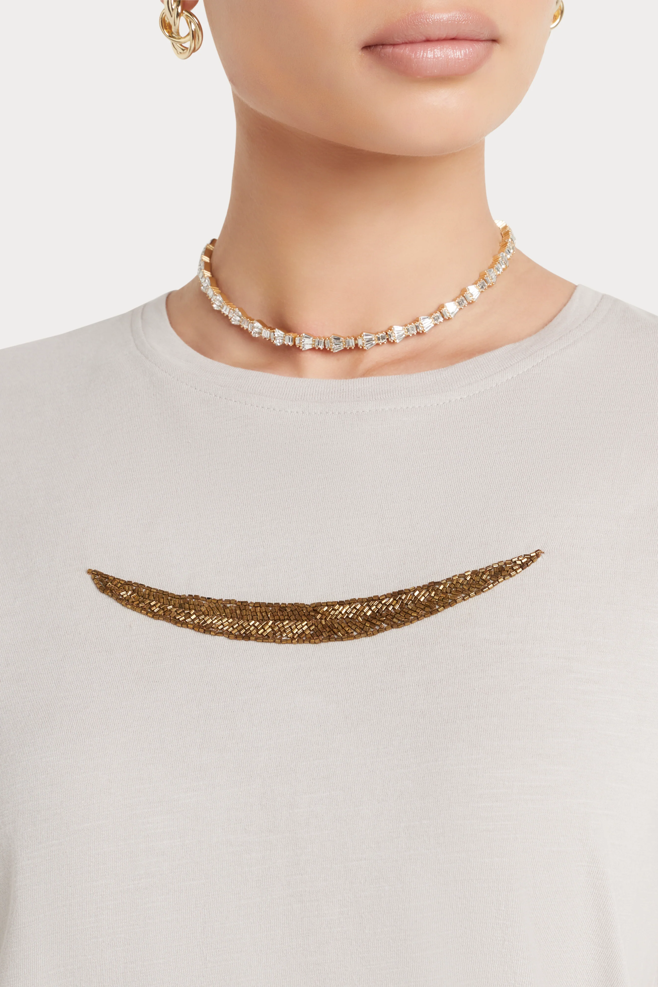 Husk Beaded Tee - Image 4