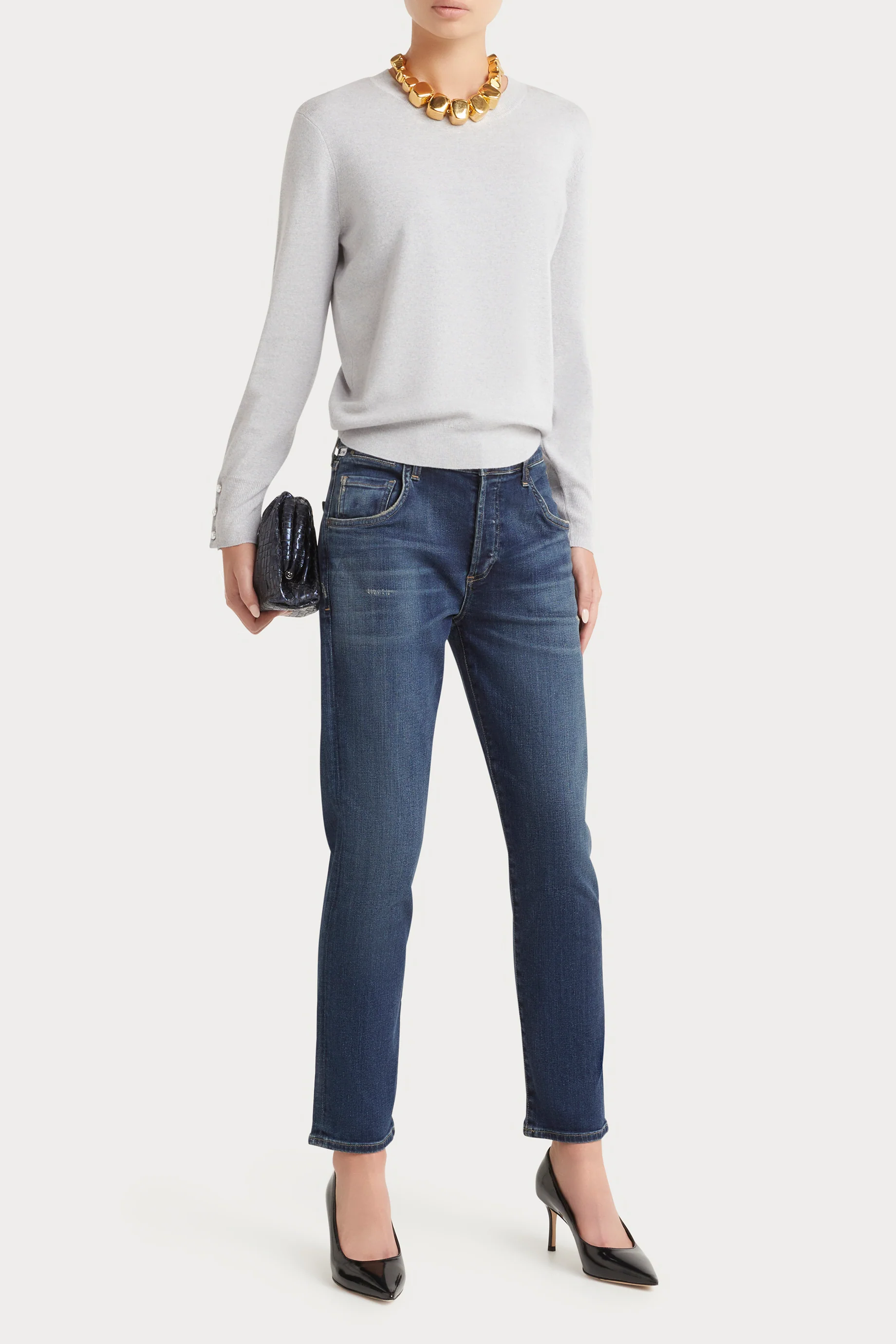 Husk Pearl Crew Sweater - Image 2