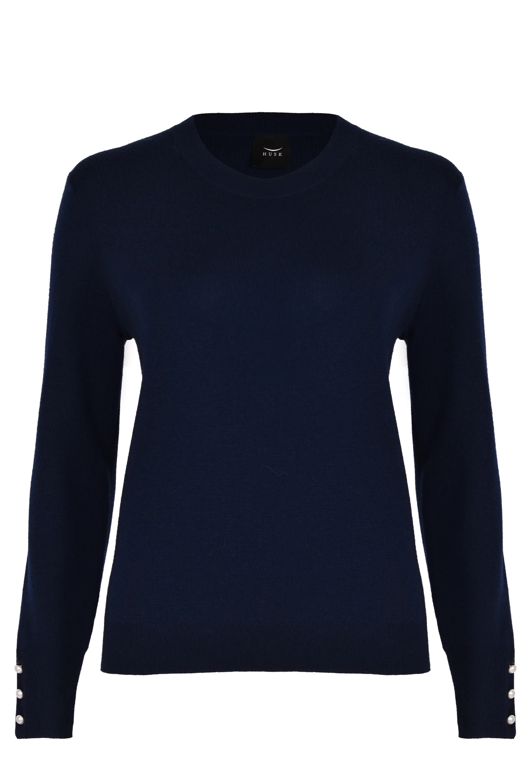 Husk Pearl Crew Sweater - Image 6