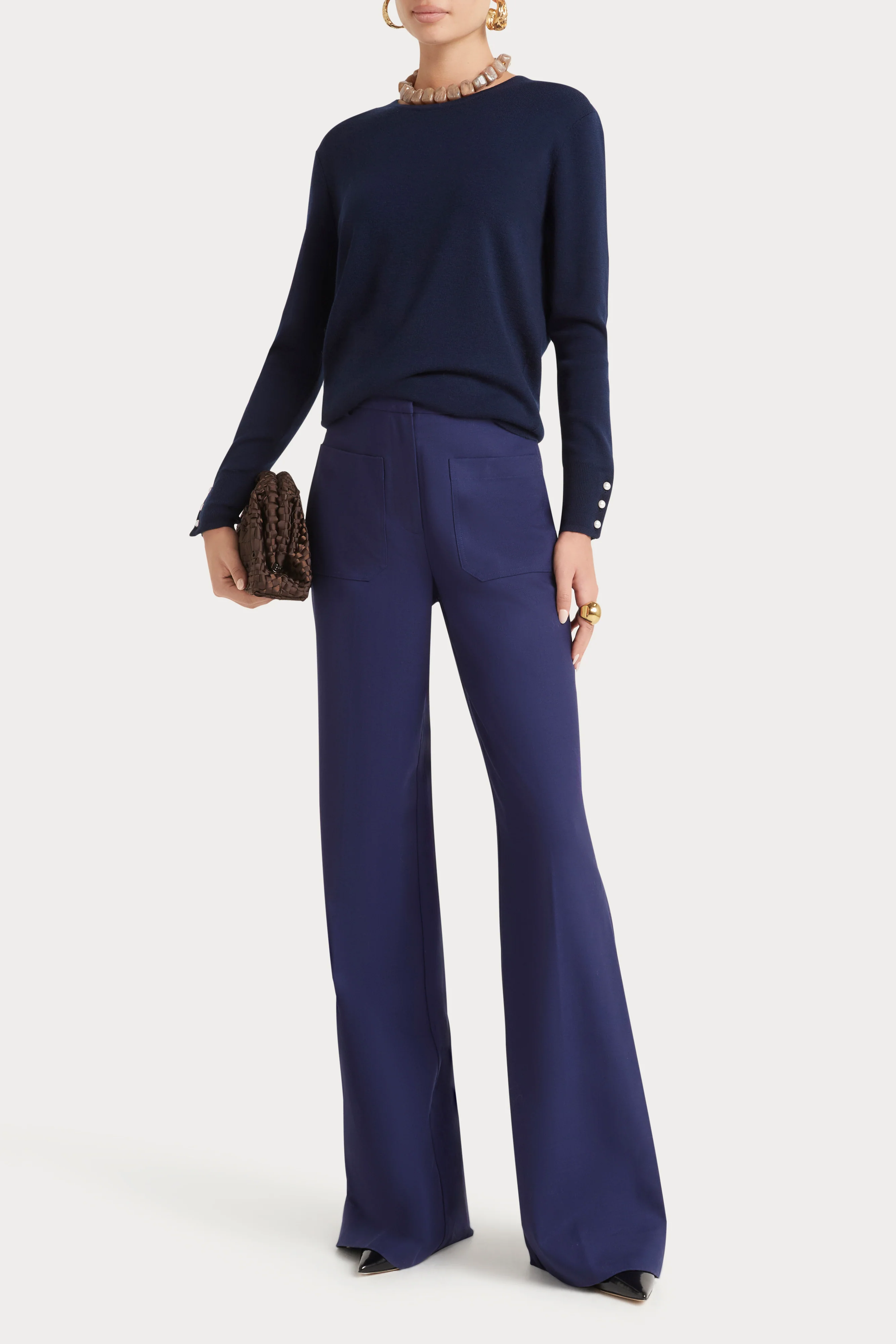 Husk Pearl Crew Sweater - Image 7