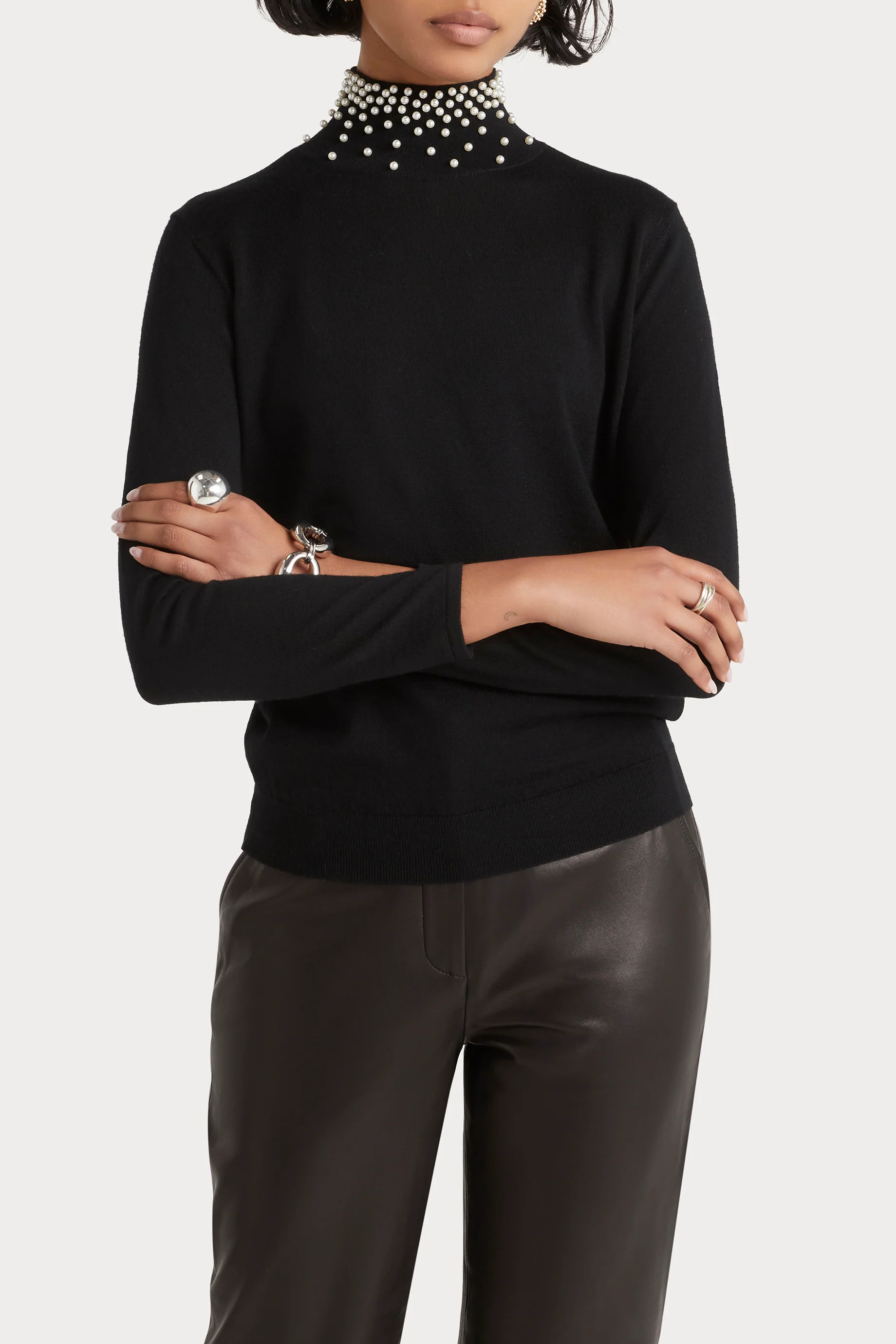 Husk Stud Knit Long Sleeve - Image 3
