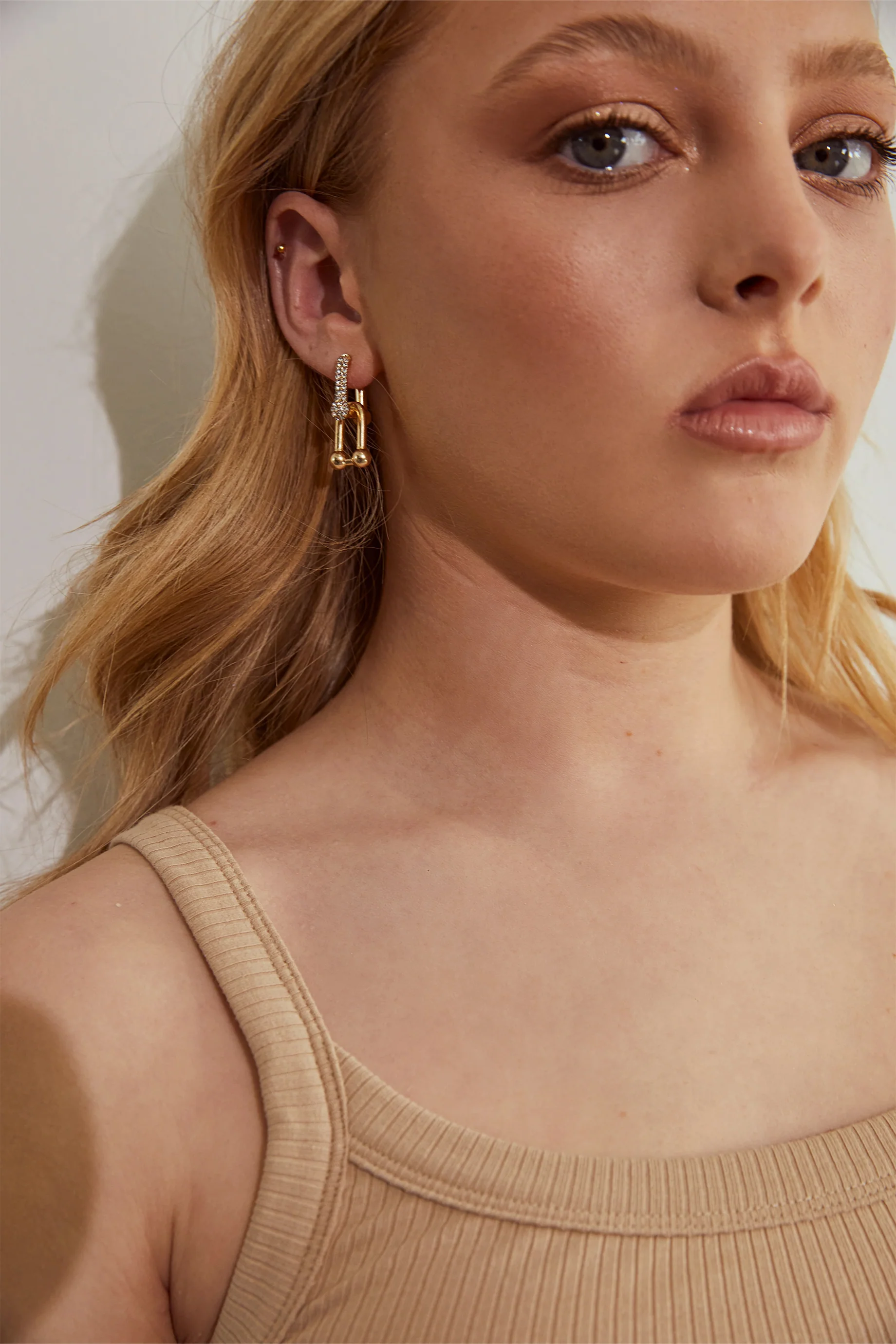 Kitte Bond Pave Earrings - Image 3