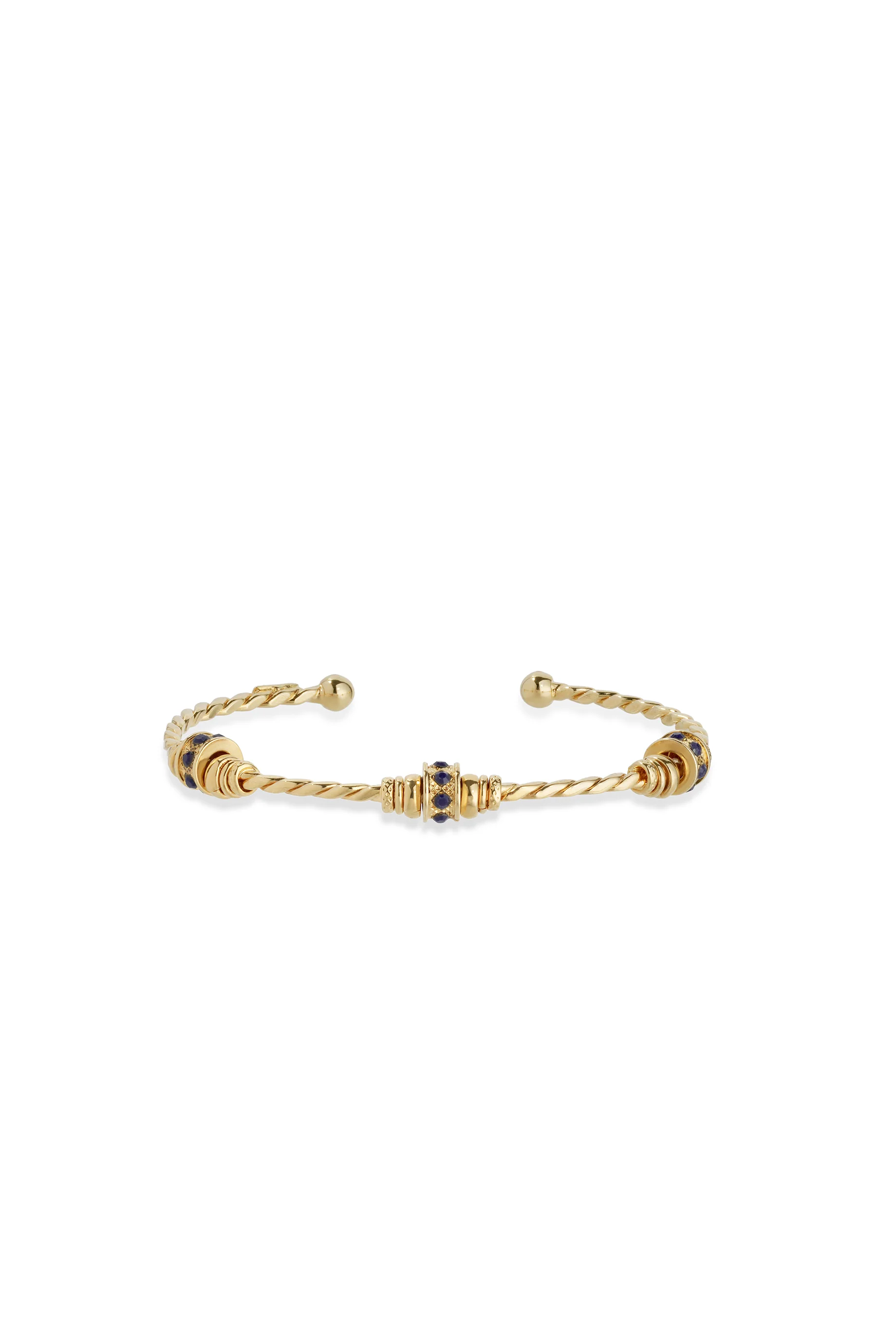 Gas Bijoux Torsade Bracelet - Navy