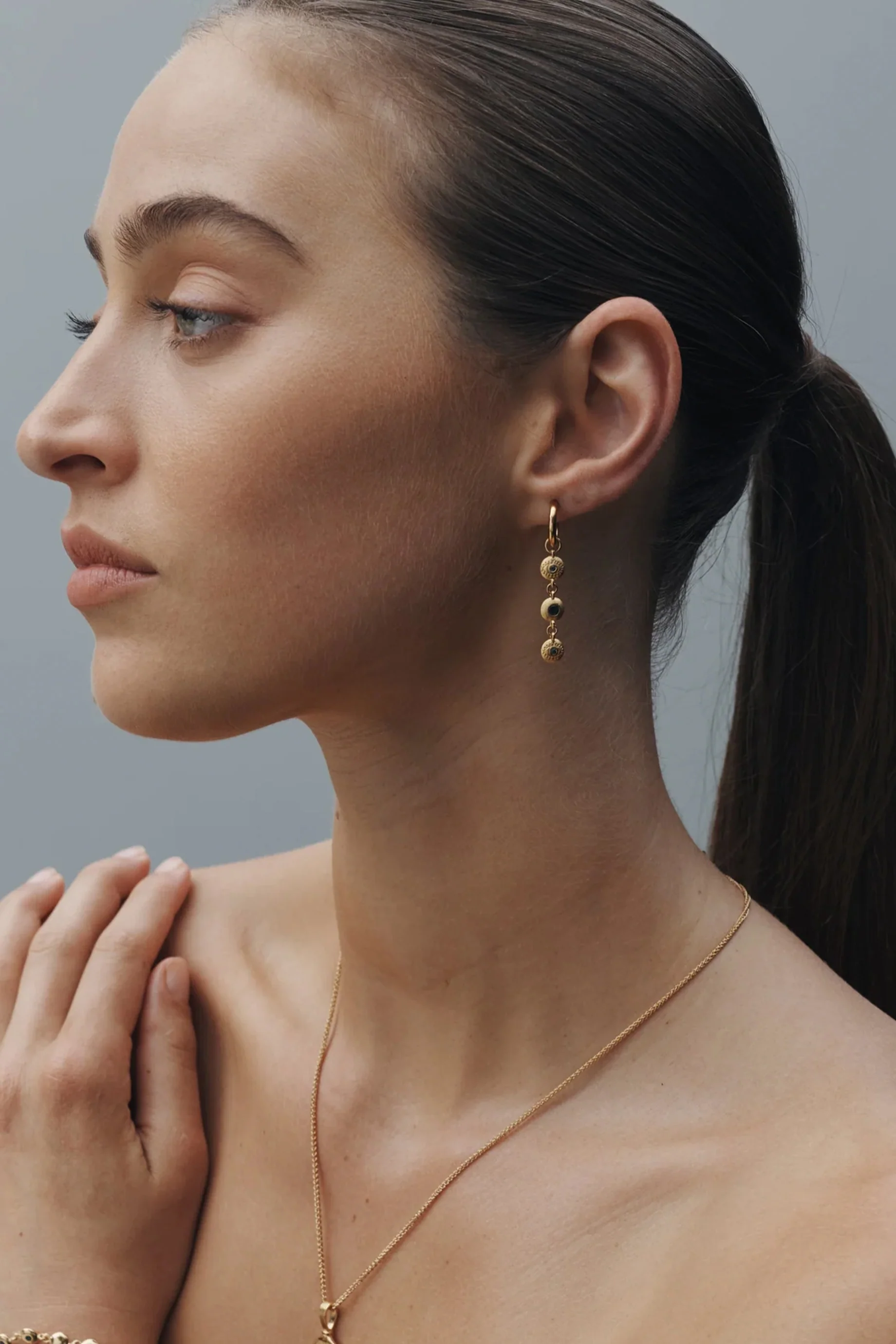 Temple Of The Sun Blessing Earrings - Image 3