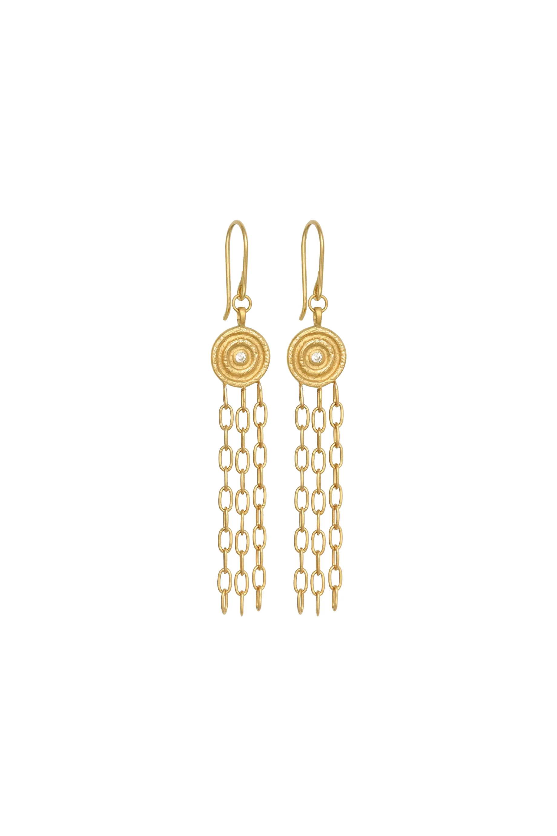 Temple Of The Sun Reign Chandelier Earrings