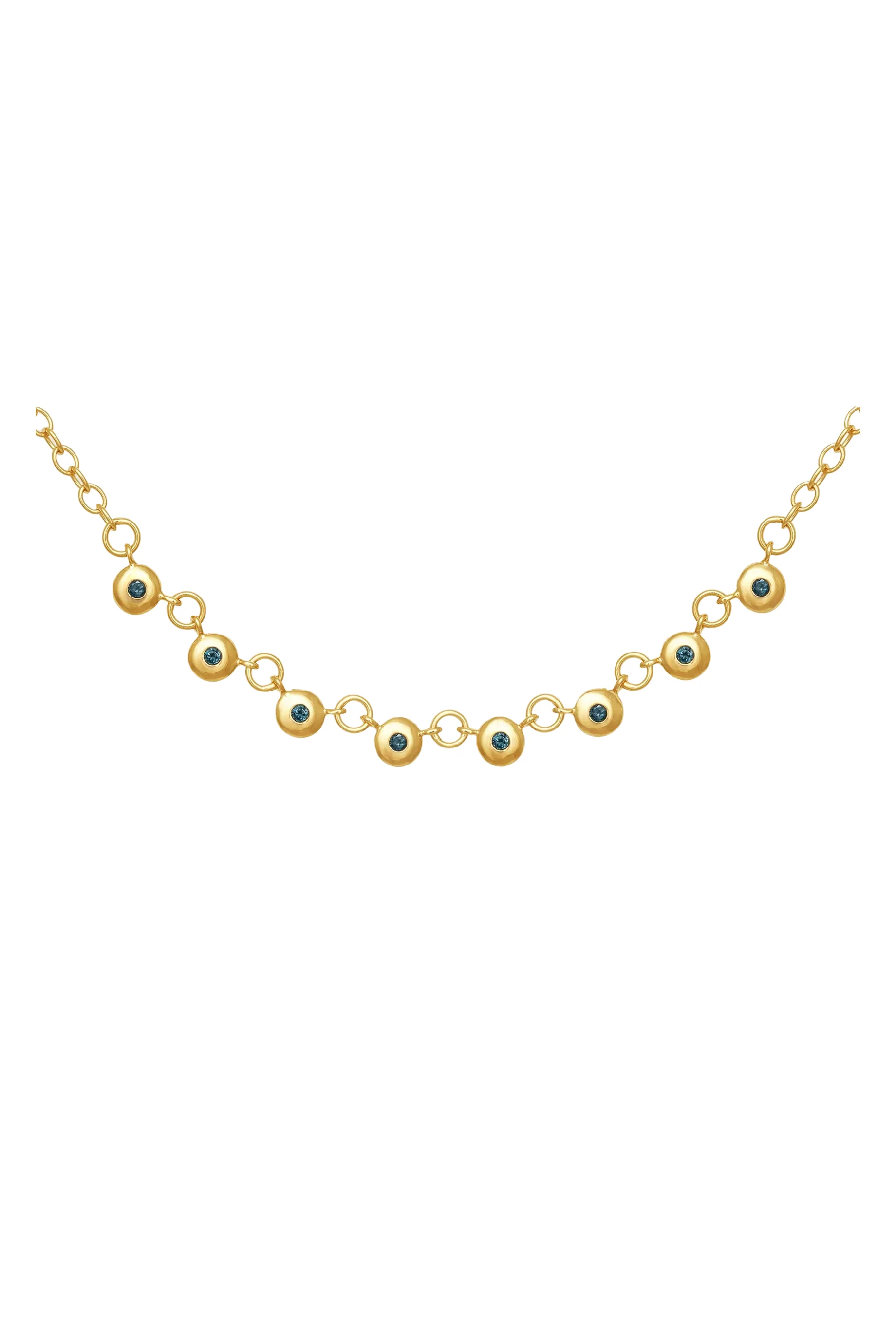 Temple Of The Sun Mavi Chain Necklace