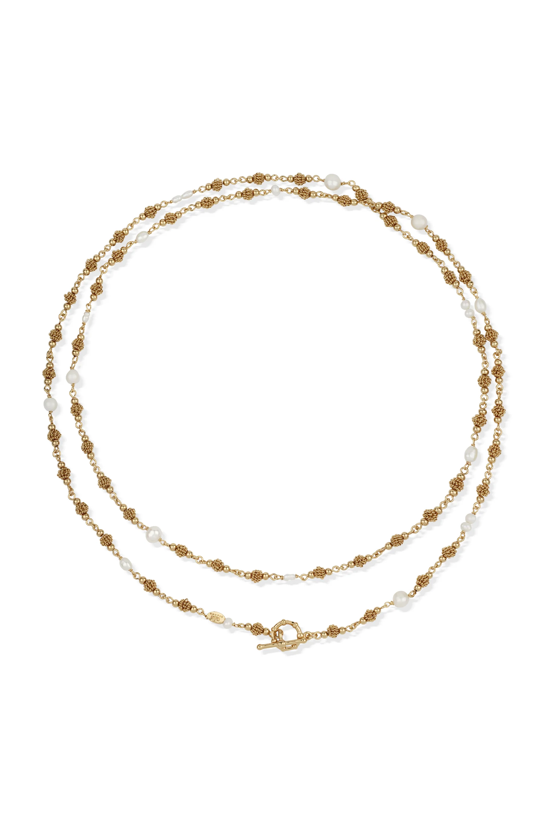 Gas Bijoux Rosario Long Necklace