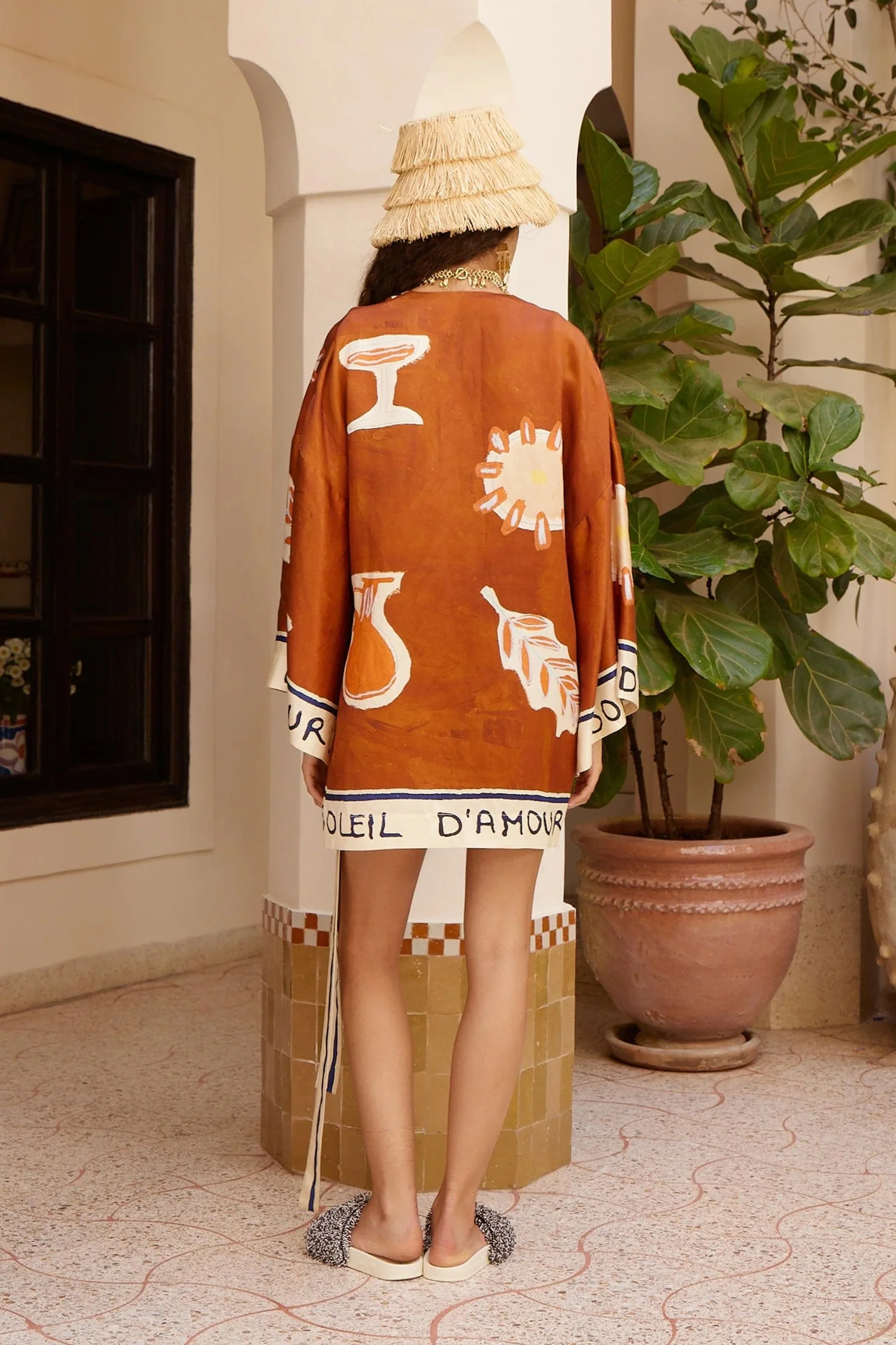 Alemais Soleil Wrap Mini Dress - Image 4