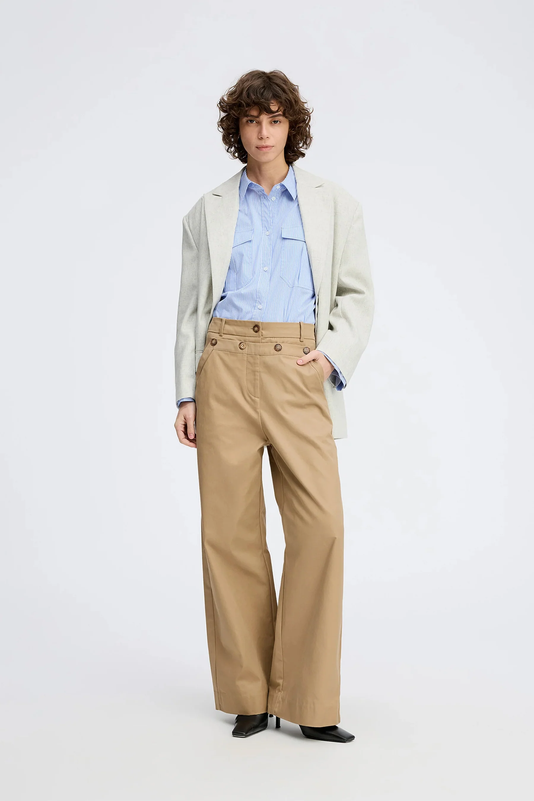 Munthe Renard Pants - Camel - Image 2
