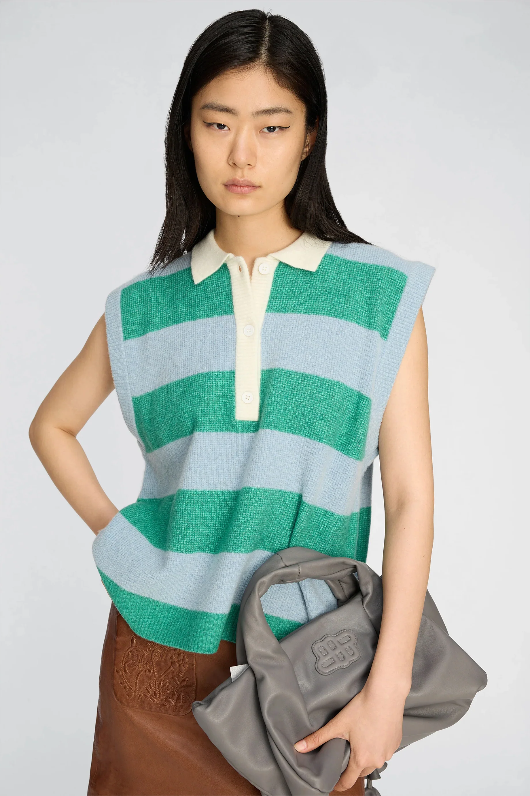 Munthe Bracha Vest - Green - Image 4
