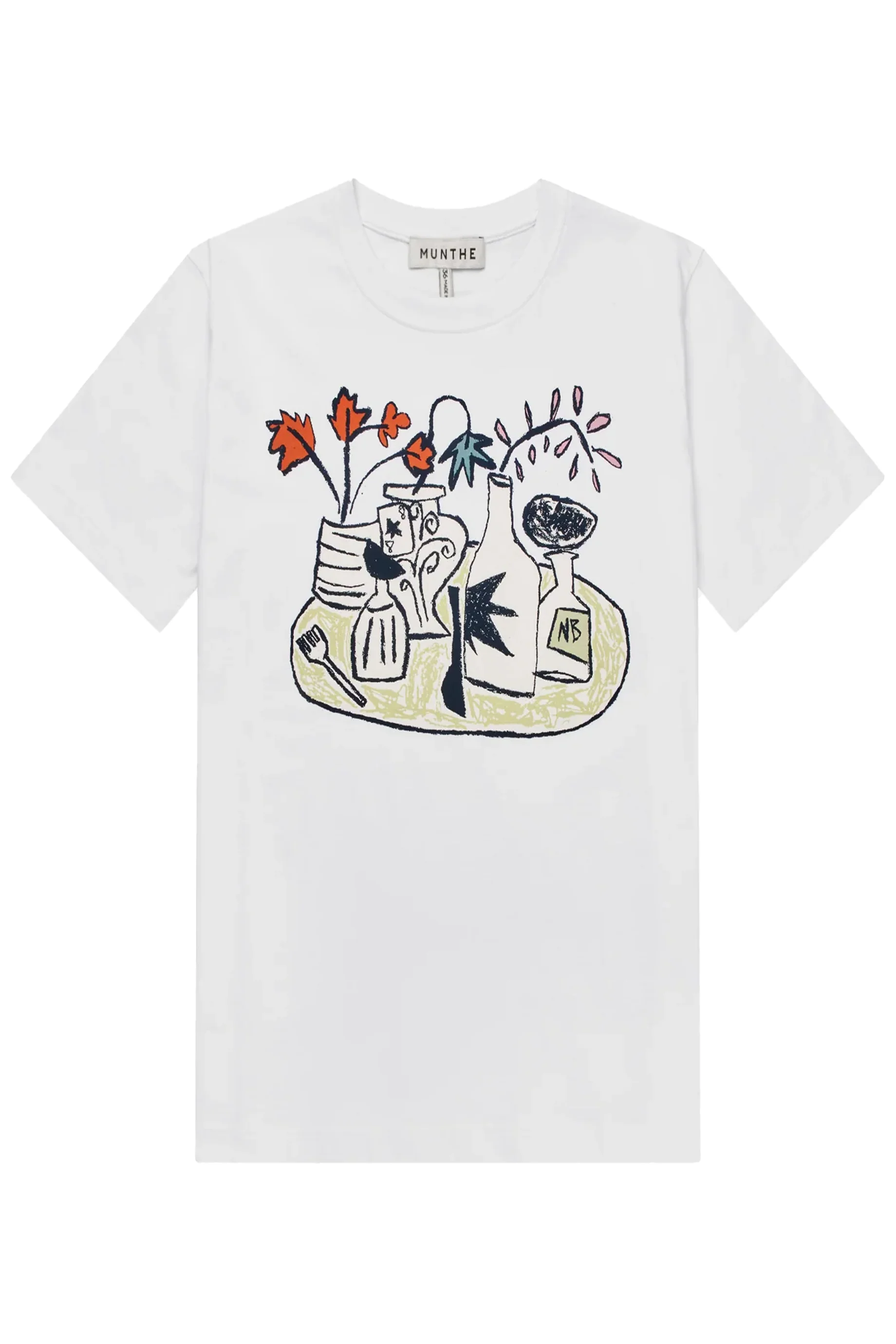 Munthe Ballon T-Shirt - White