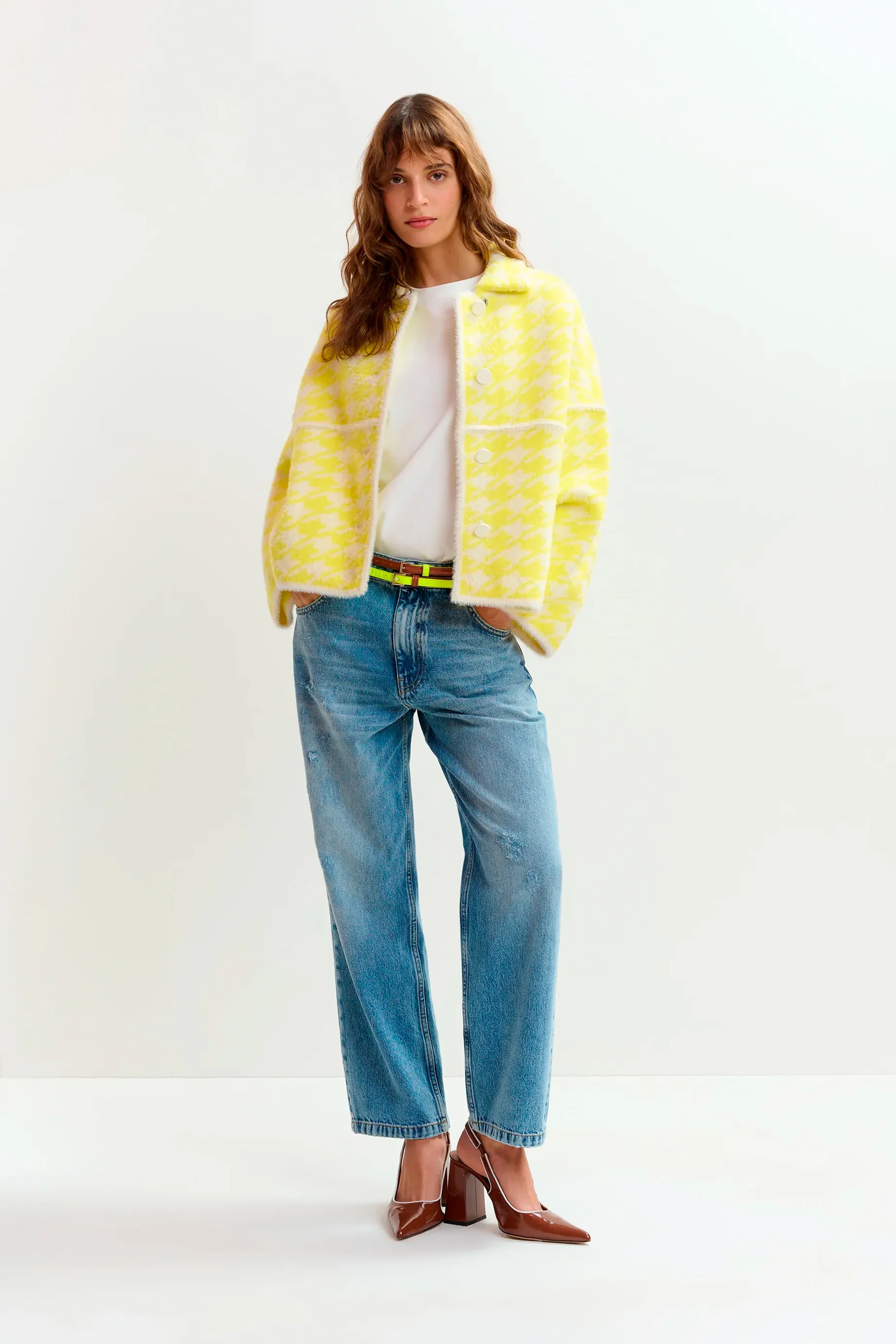 Essentiel Antwerp Joking Jacket - Lemon - Image 6