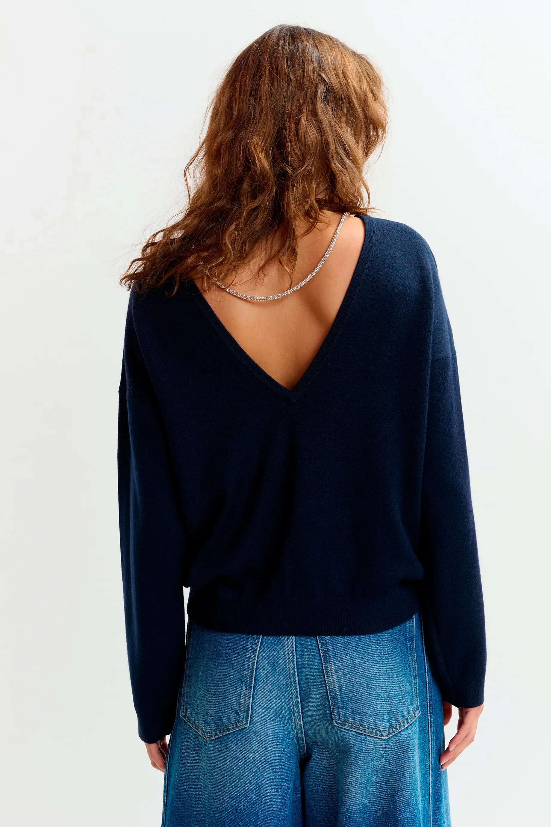 Essentiel Antwerp Jemini Pullover - Navy - Image 8
