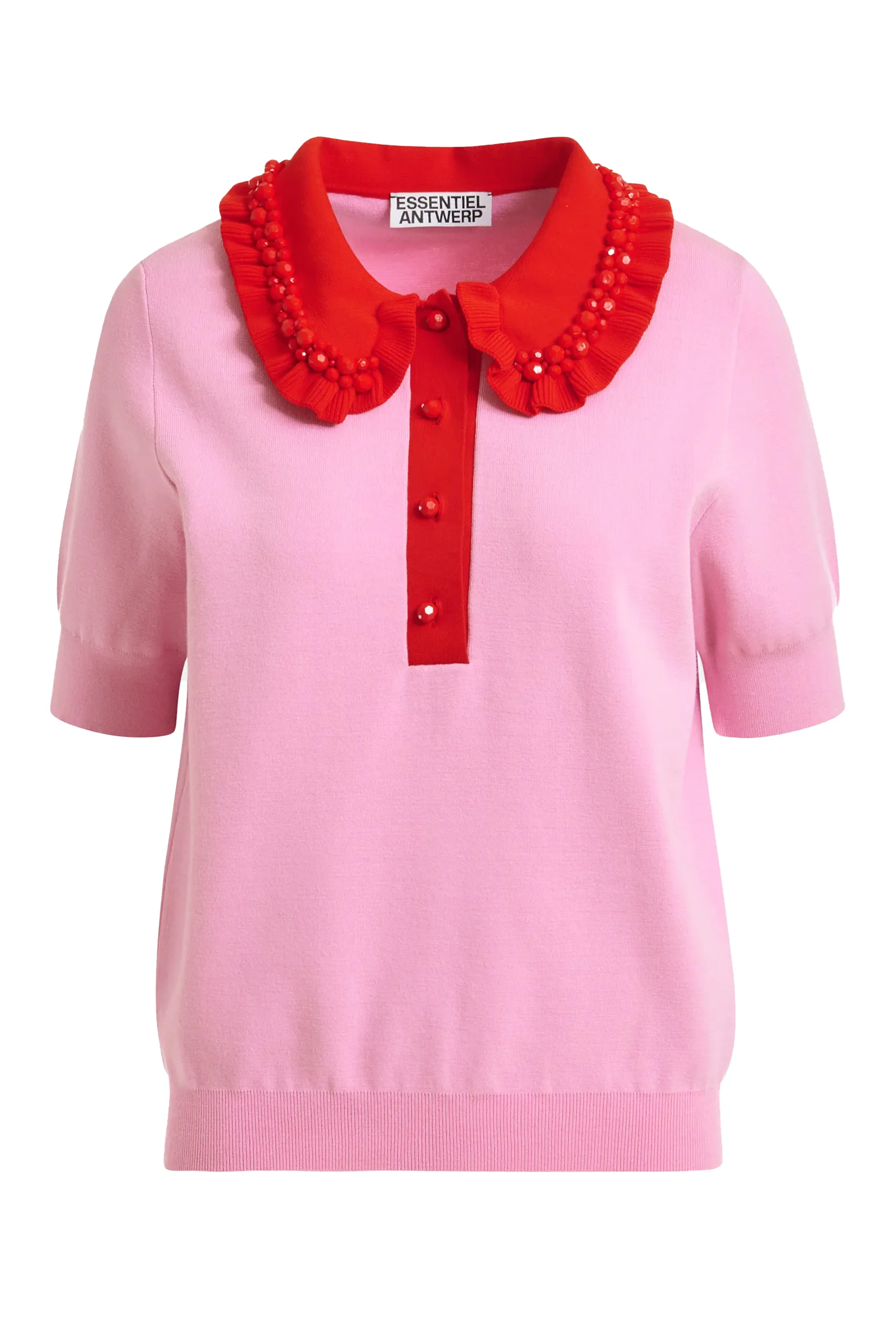 Essentiel Antwerp Jewelry Polo - Pink