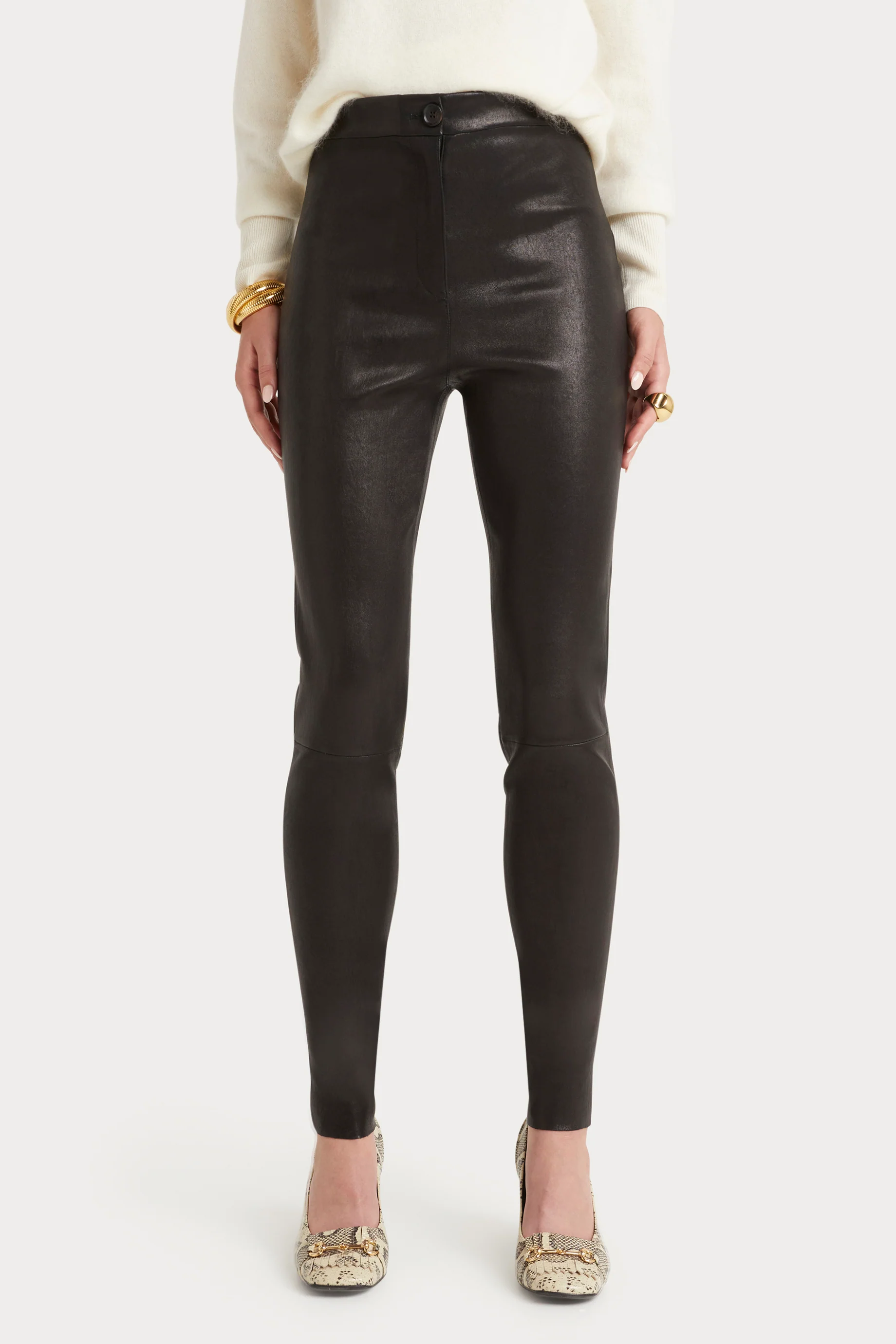 Husk Leather Legging - Image 3
