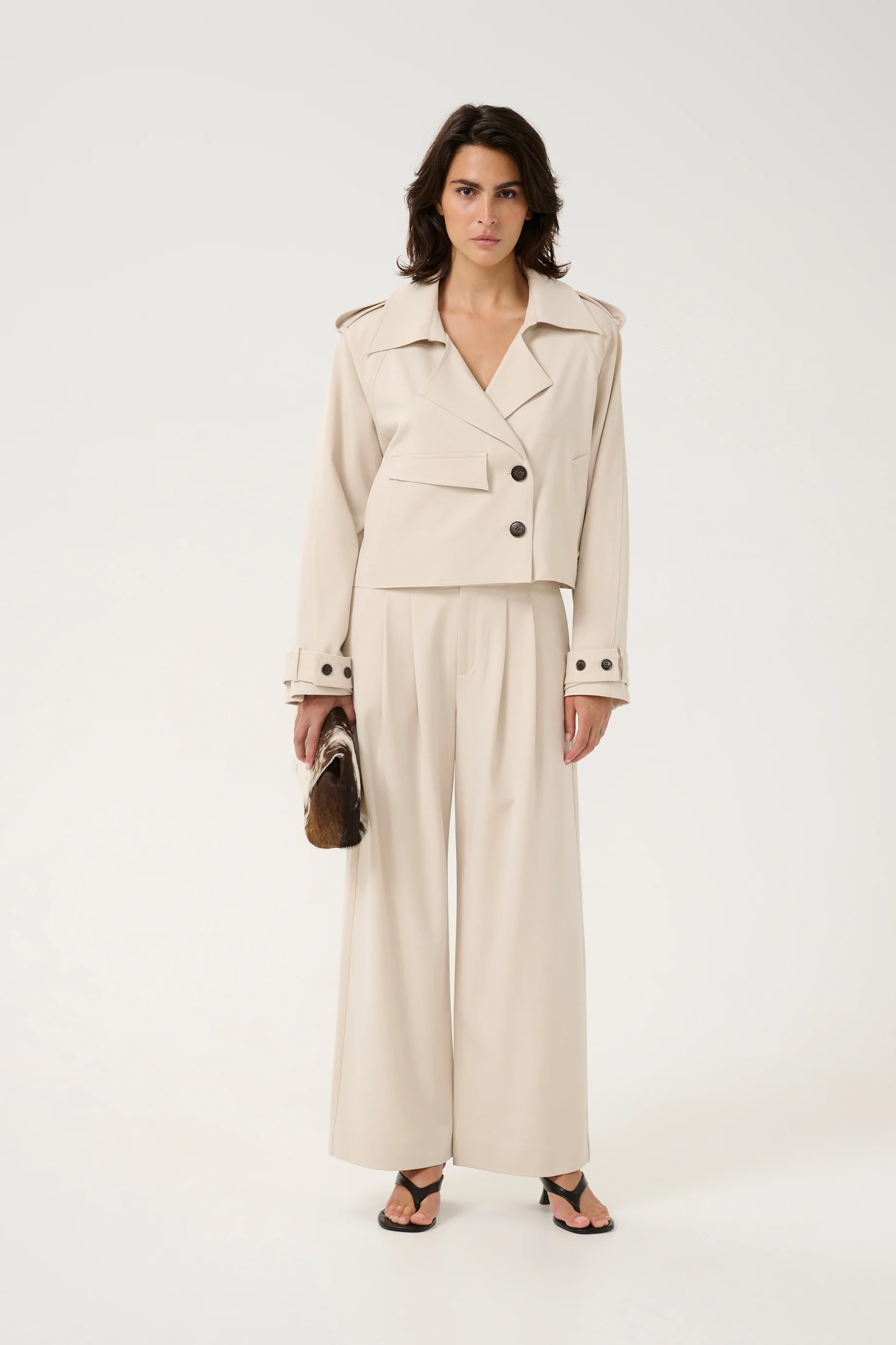 Gestuz Edina Jacket - Stone - Image 2