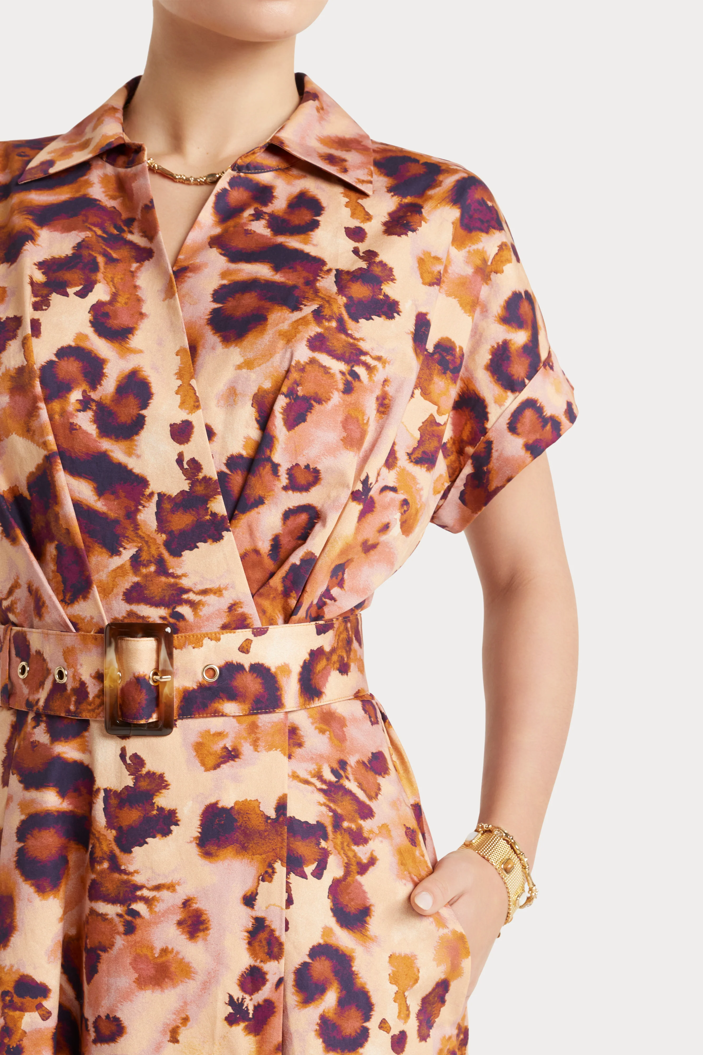 Husk Sakura Wrap Dress - Image 4
