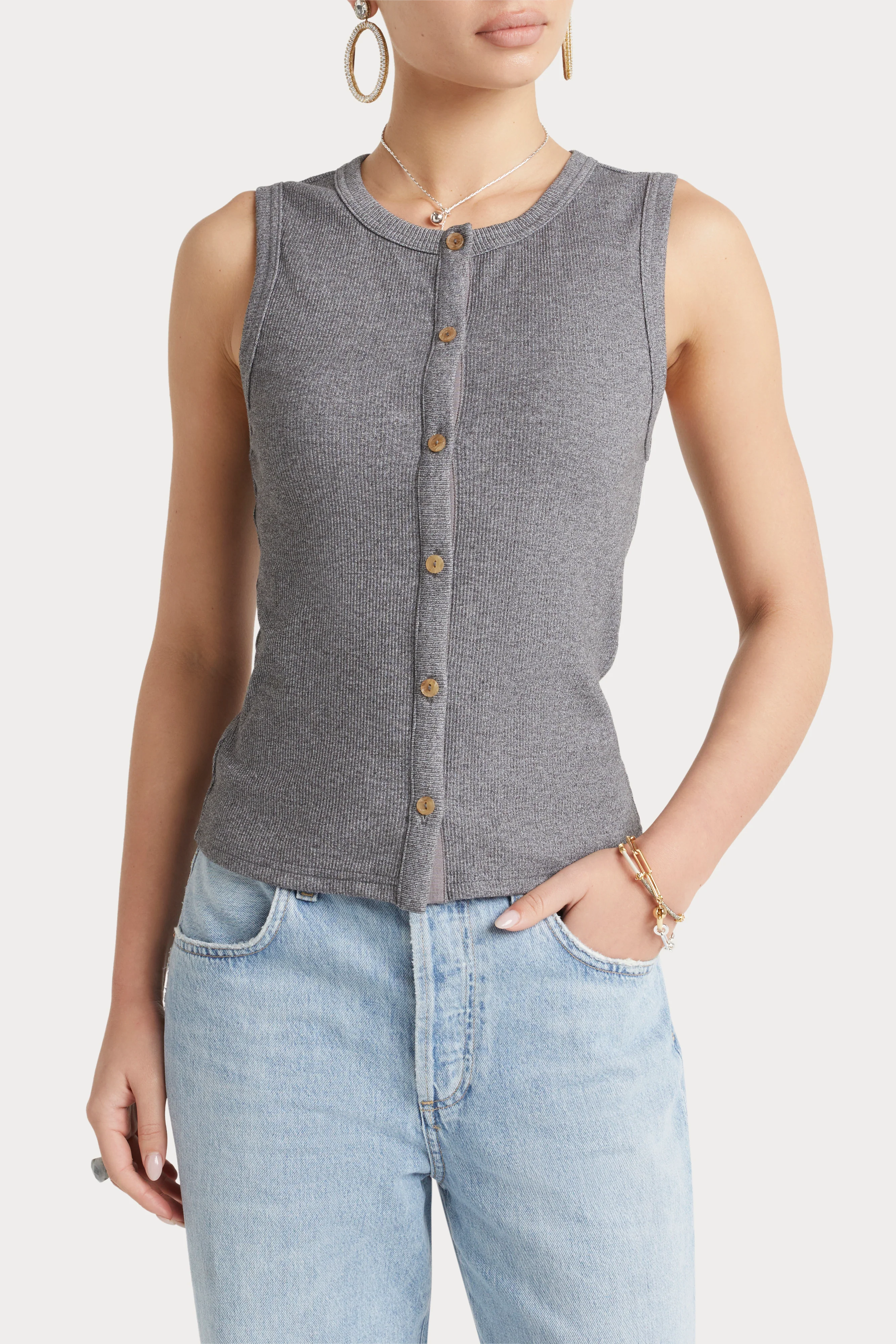 Husk Button Thru Tank - Image 3