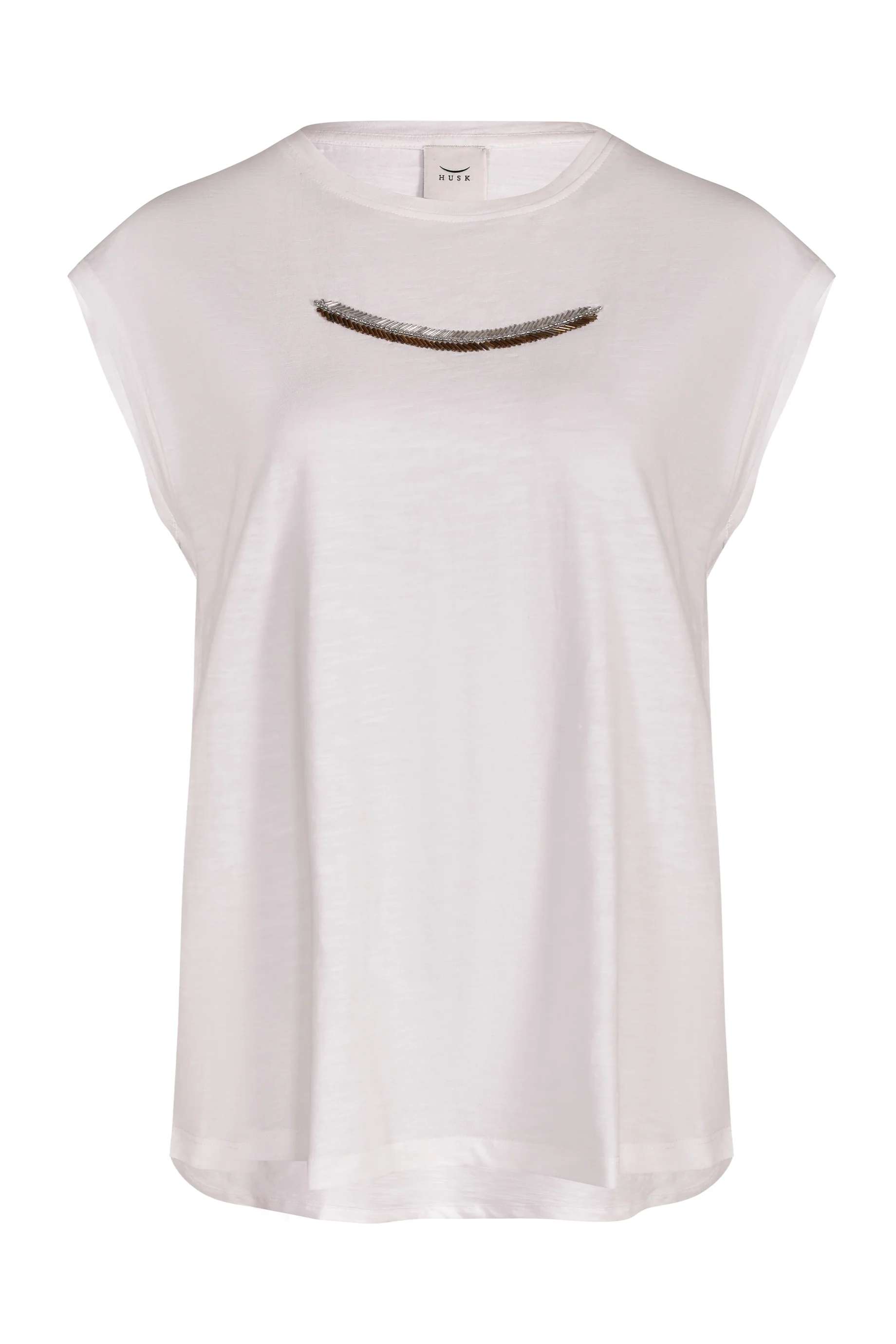 Husk Beaded Tee