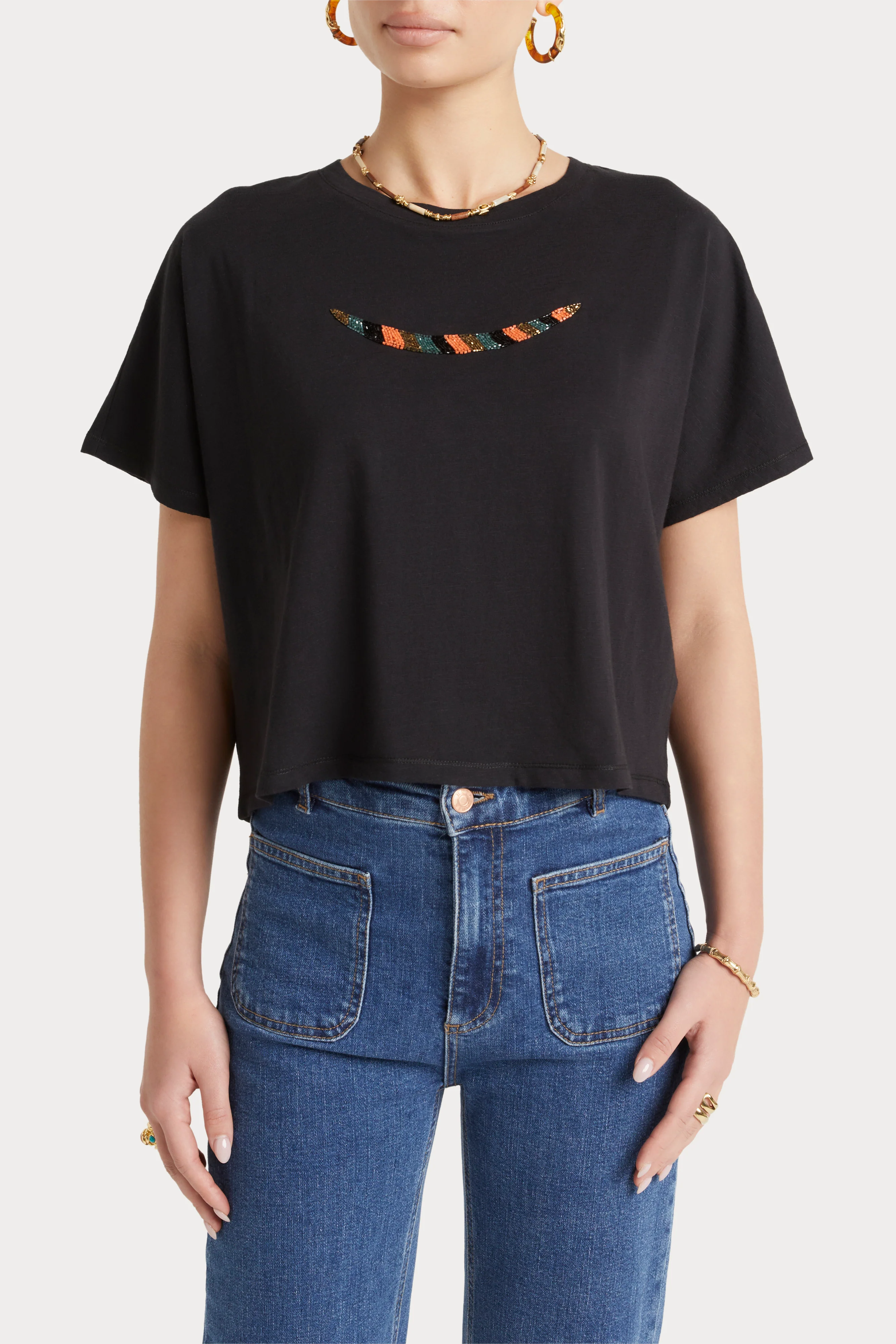 Husk Beaded Tee - Image 3