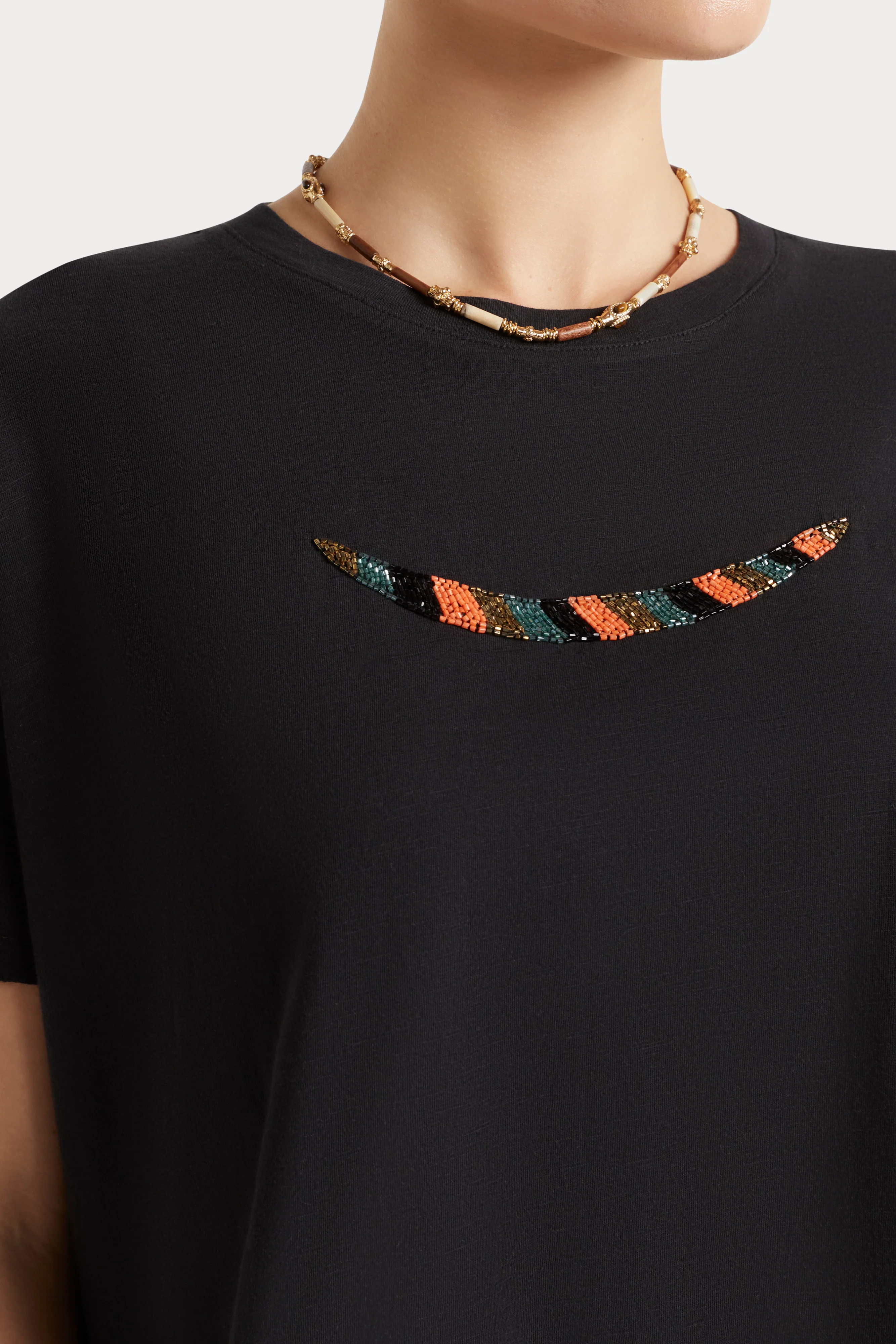 Husk Beaded Tee - Image 4