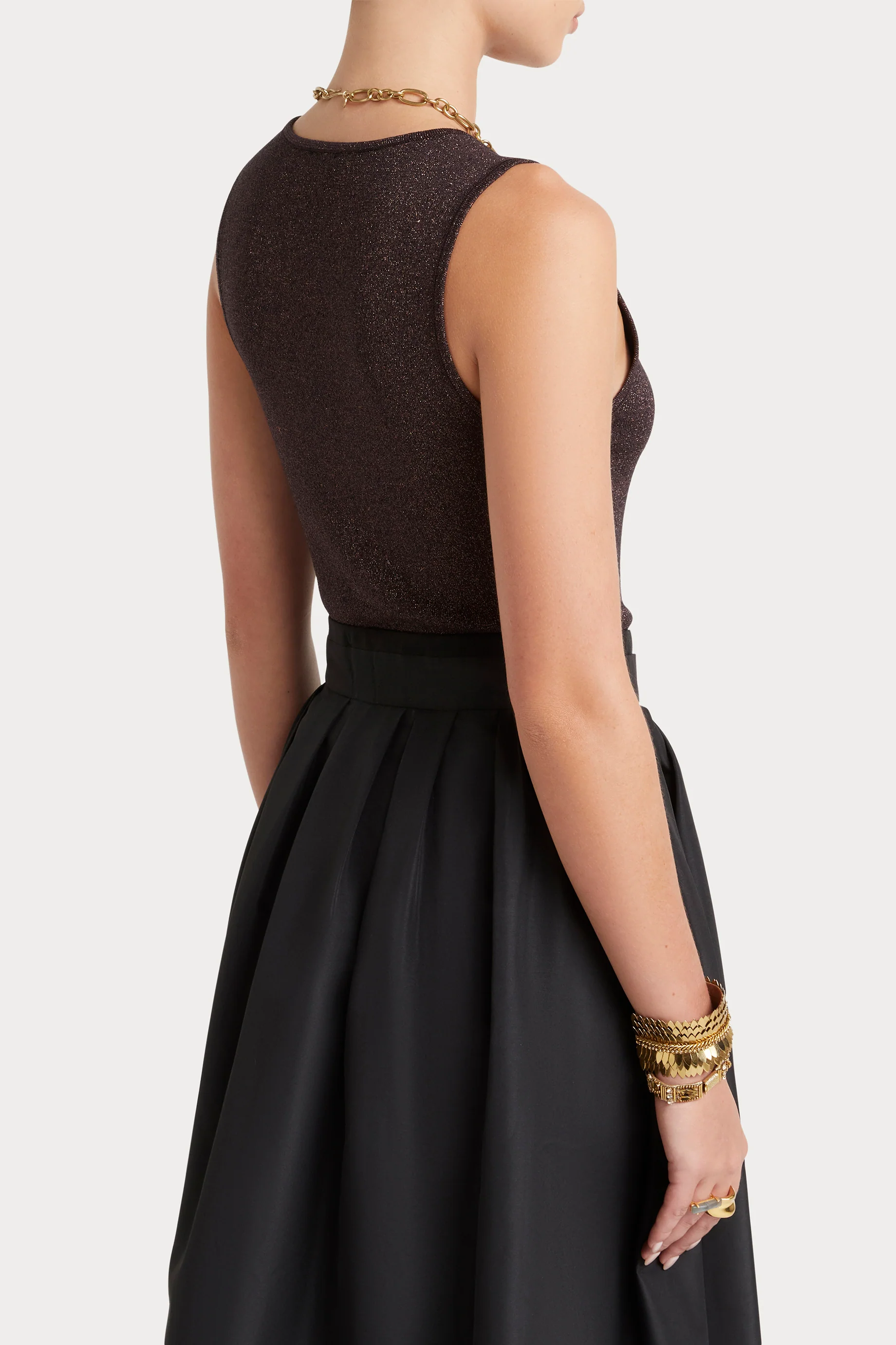 Husk Lurex Knit Tank - Image 5