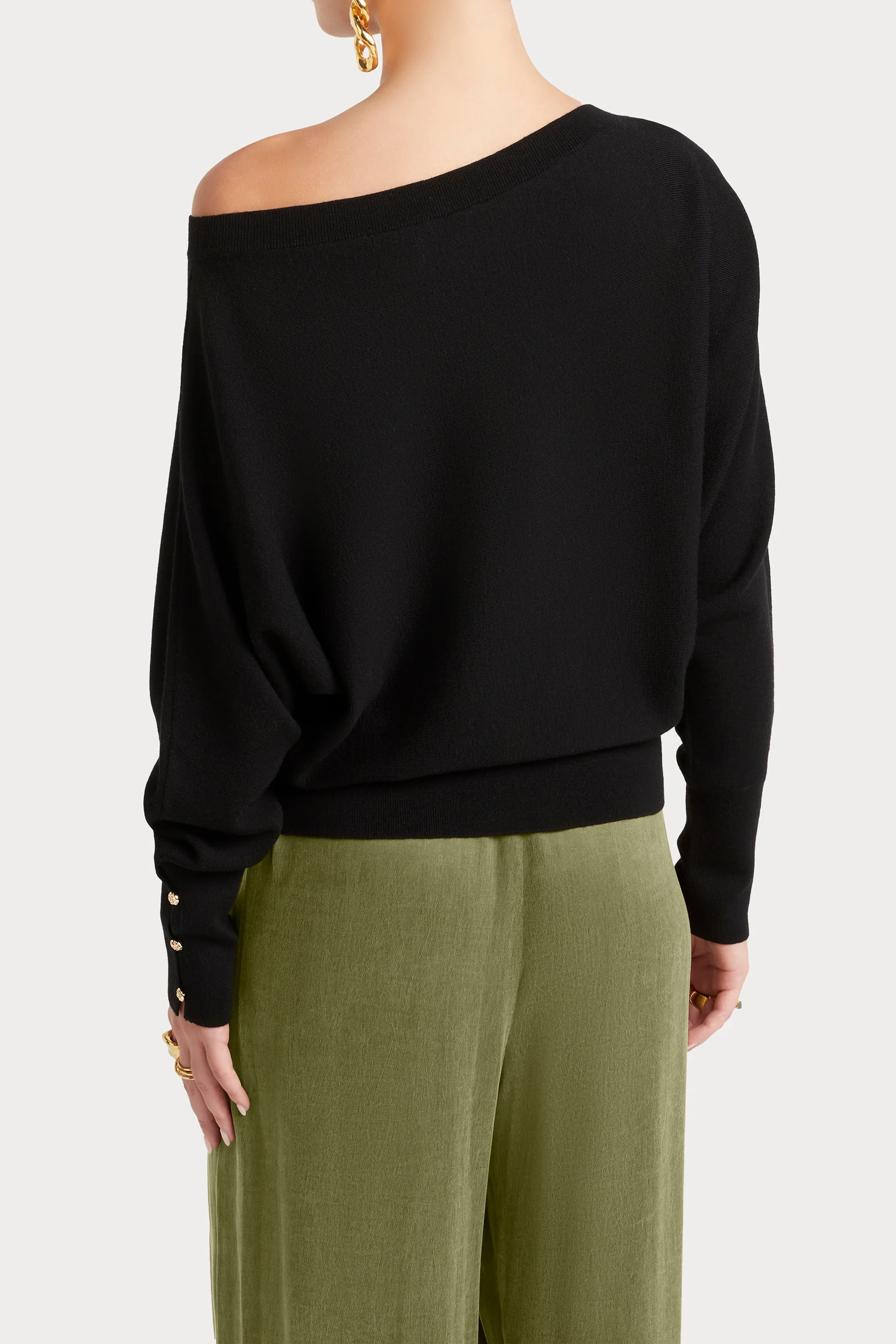 Husk Merino Off-Shoulder Knit - Image 10