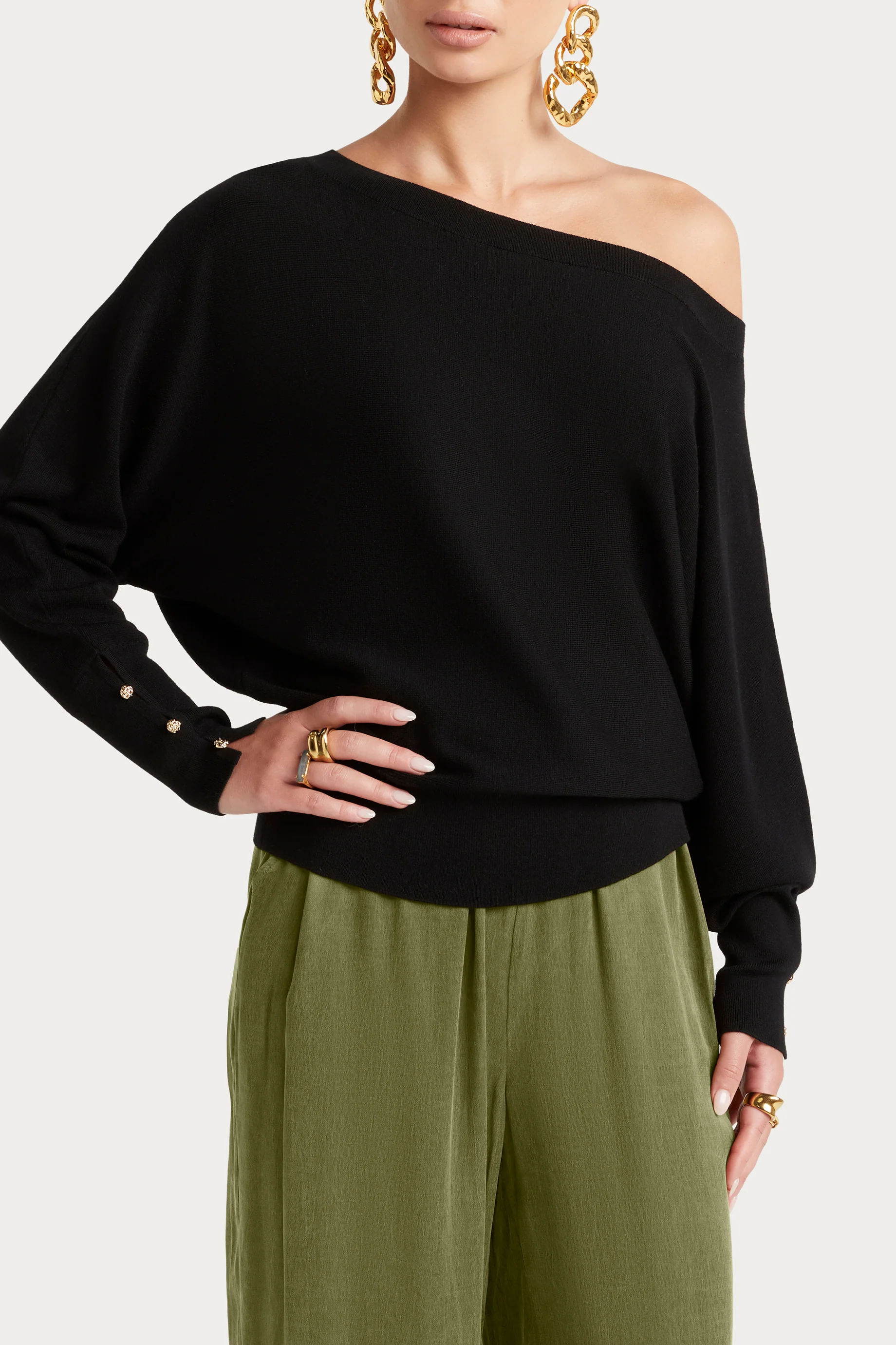 Husk Merino Off-Shoulder Knit - Image 8