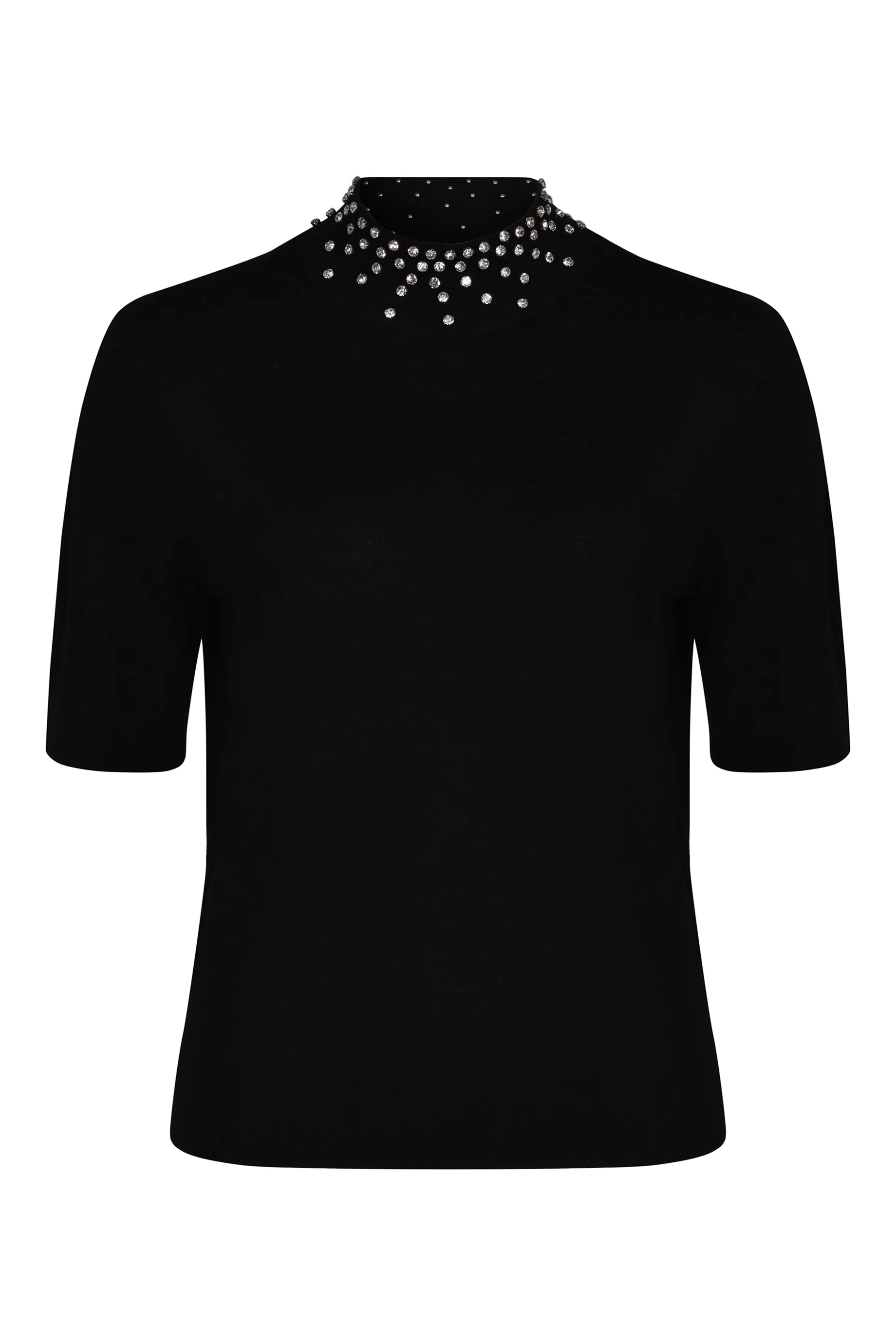 Husk Crystal Stud Knit