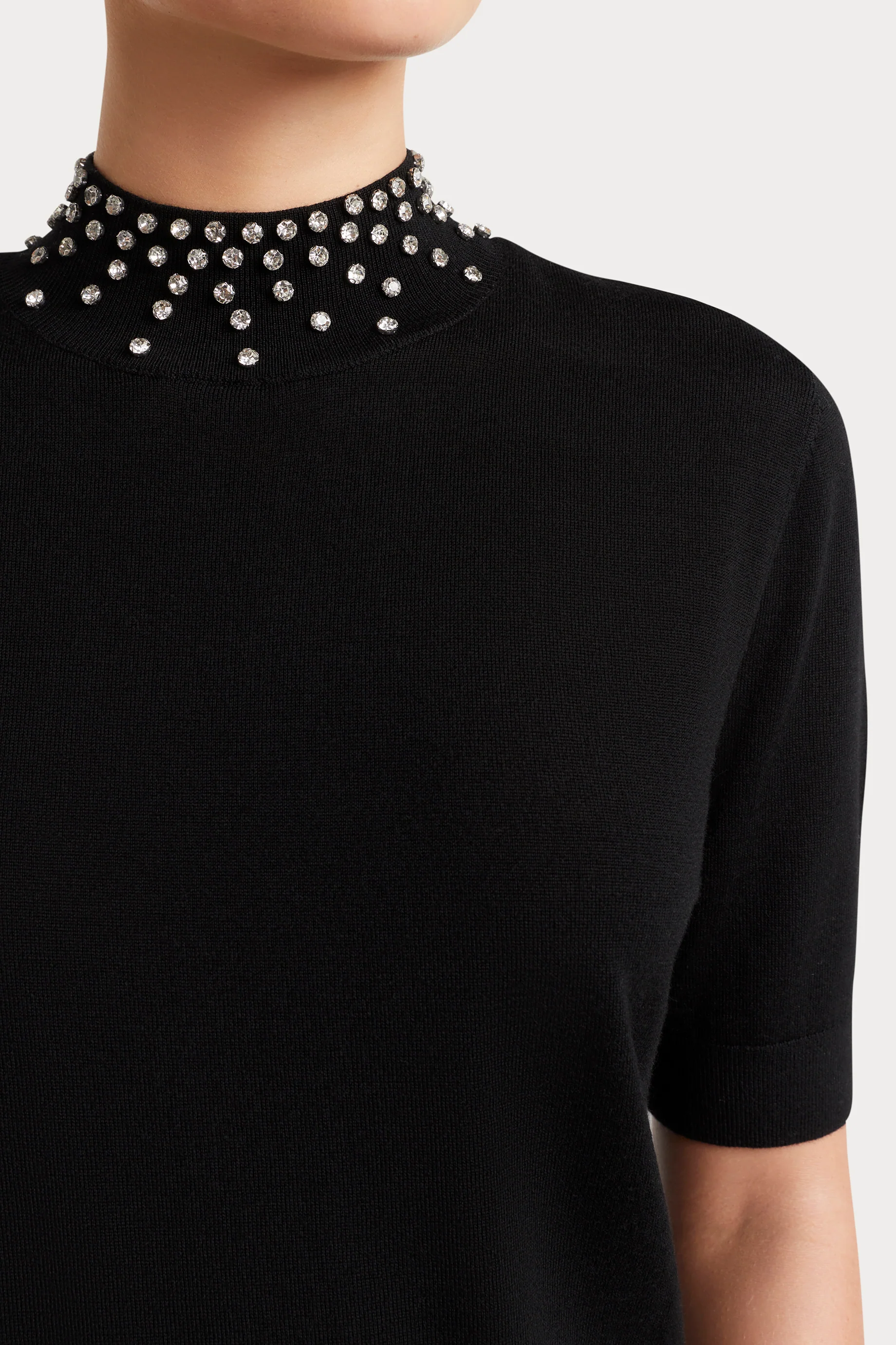 Husk Crystal Stud Knit - Image 4